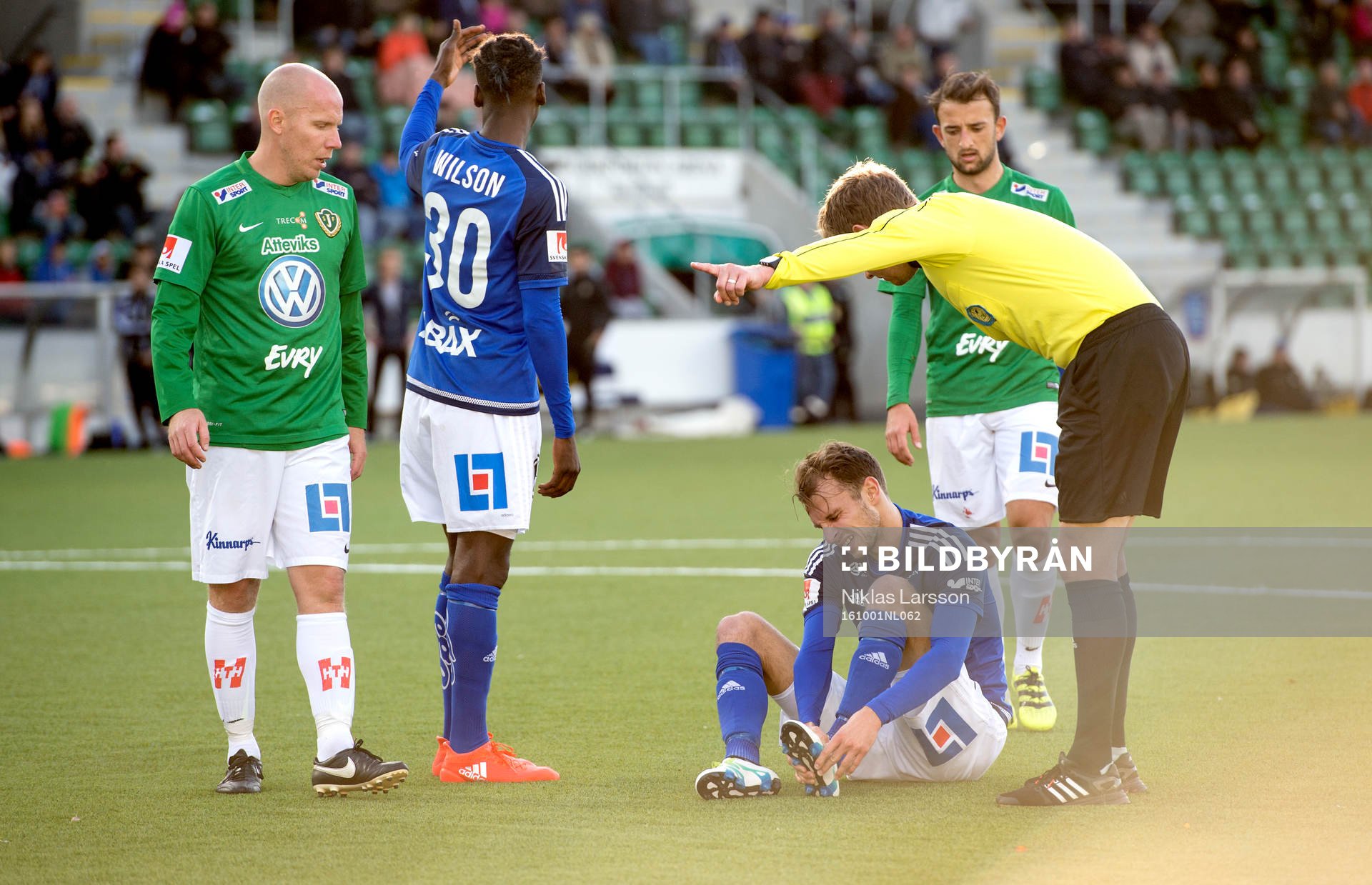 Sundsvalls Lars Christian Krogh Gerson skadad