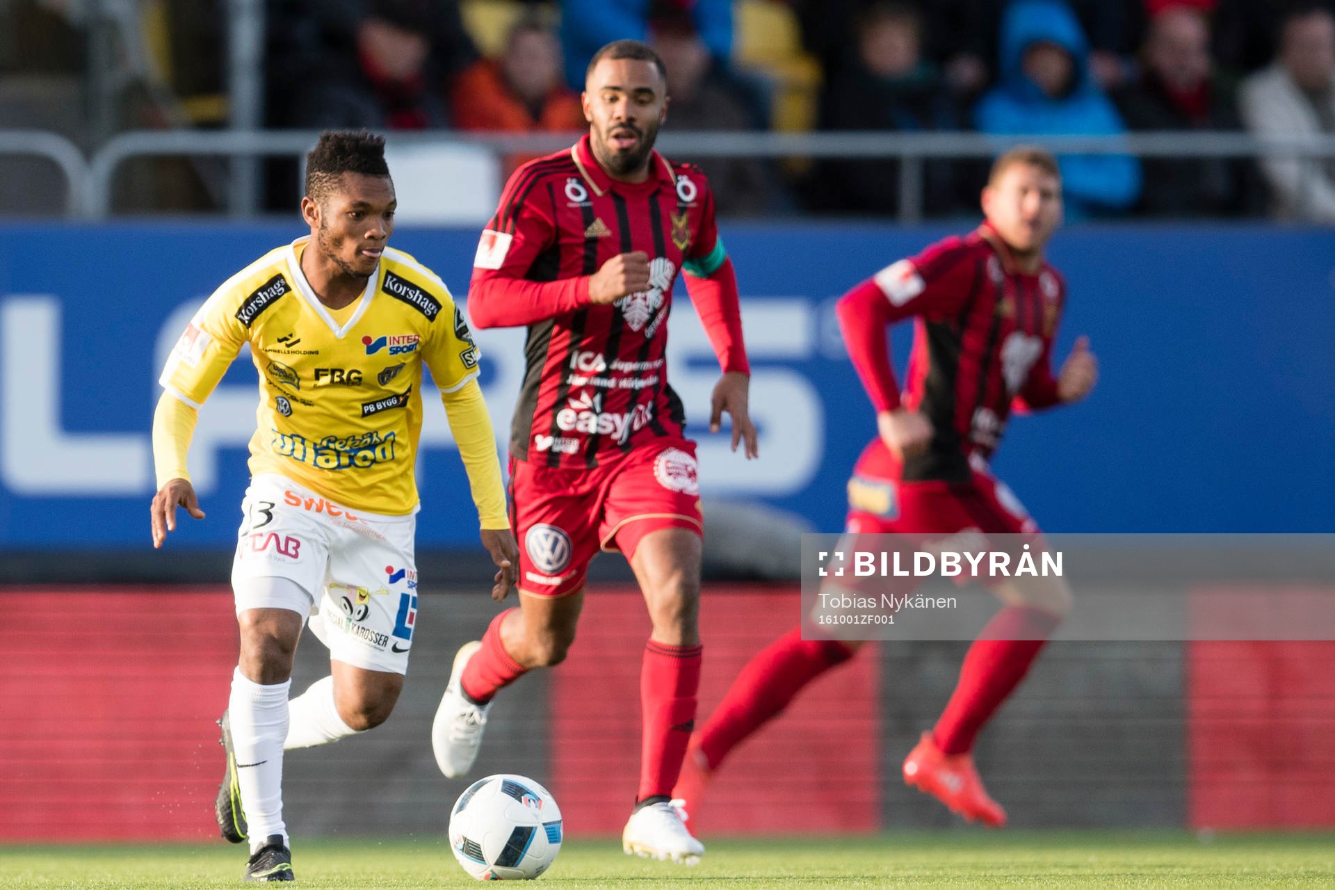 Falkenbergs Enock Kwakwa mot Östersunds Alex Dyer