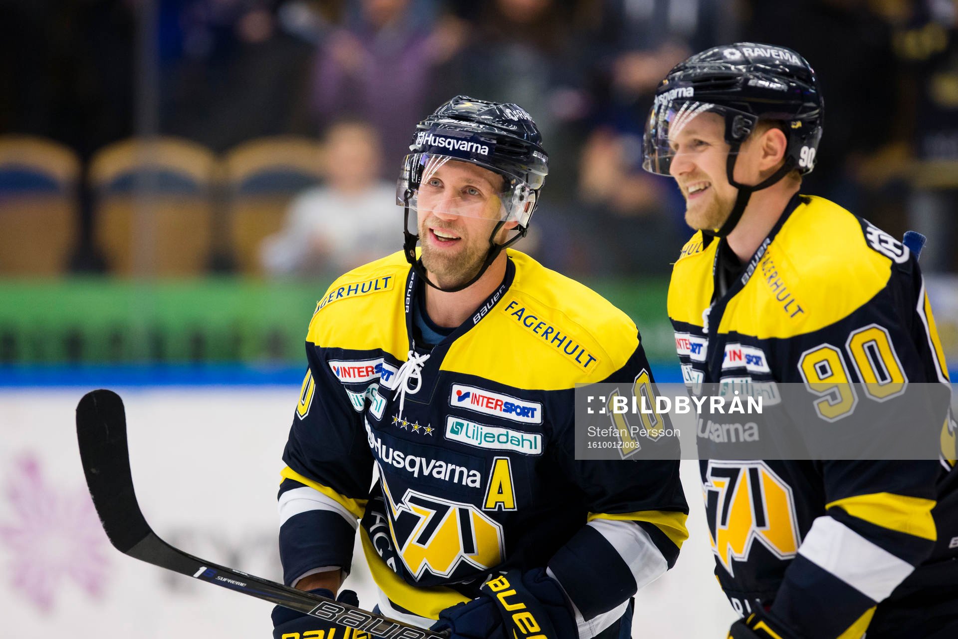 s Martin Thörnberg och Ted Brithén jublar