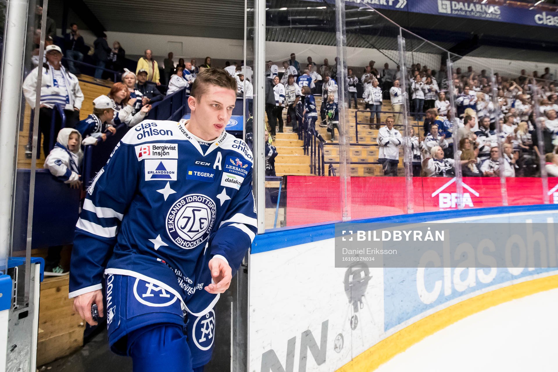 Leksands Martin Karlsson utsedd till matchens krigare i
