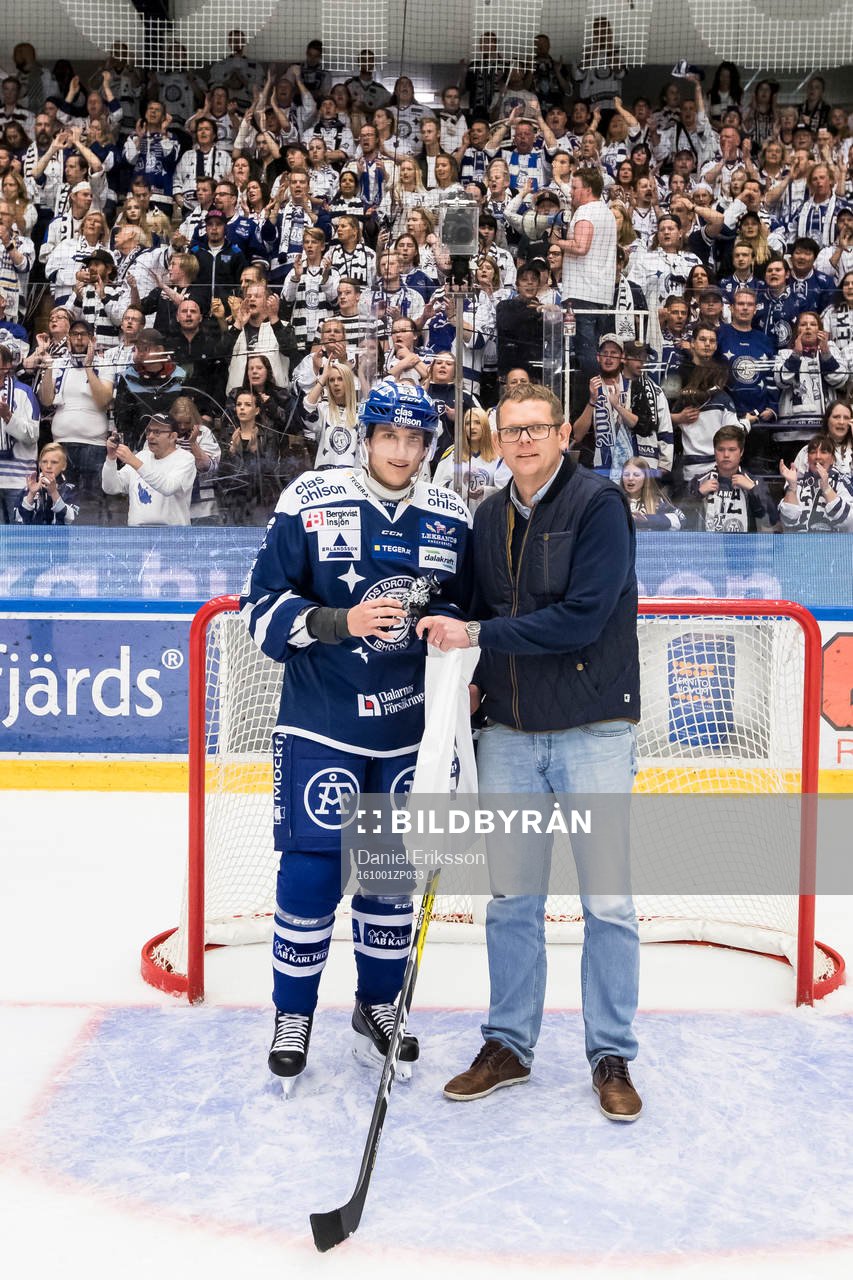 Leksands Ben Youds ytseds till matchens lirare i