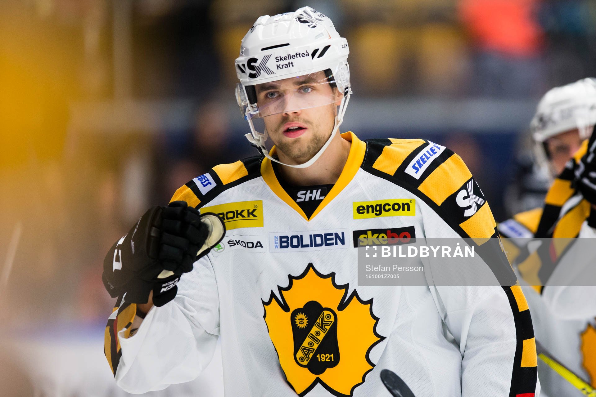 Skellefteås Emil Pettersson jublar