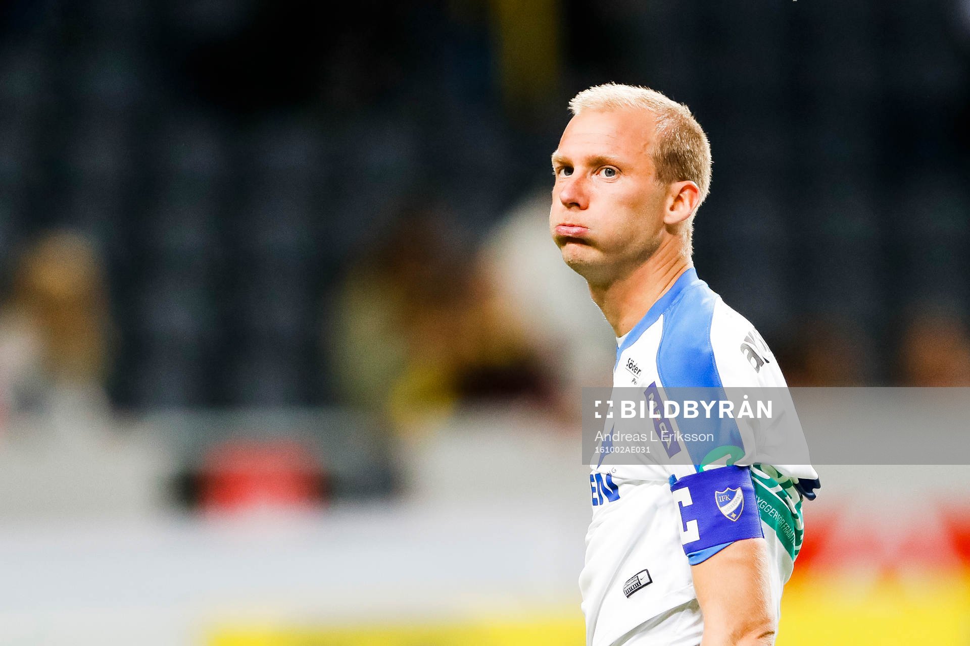 Norrköpings Andreas Johansson  deppar