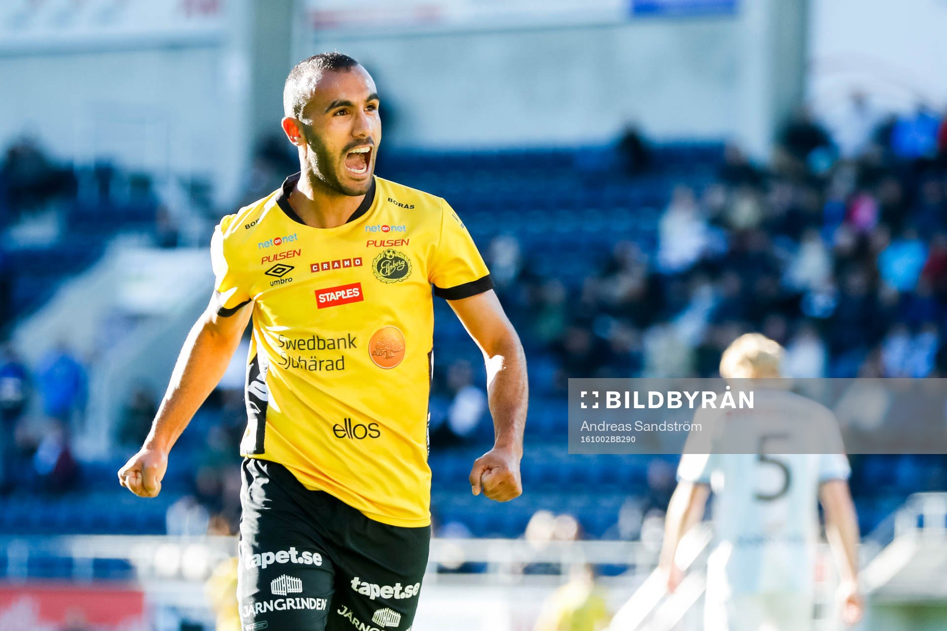 Elfsborgs Issam Jebali jublar