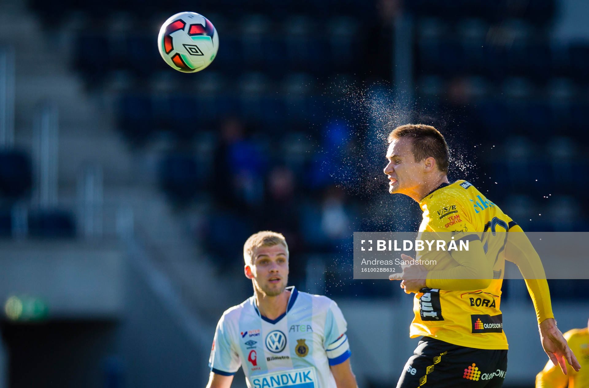 Elfsborgs Viktor Prodell med en nick