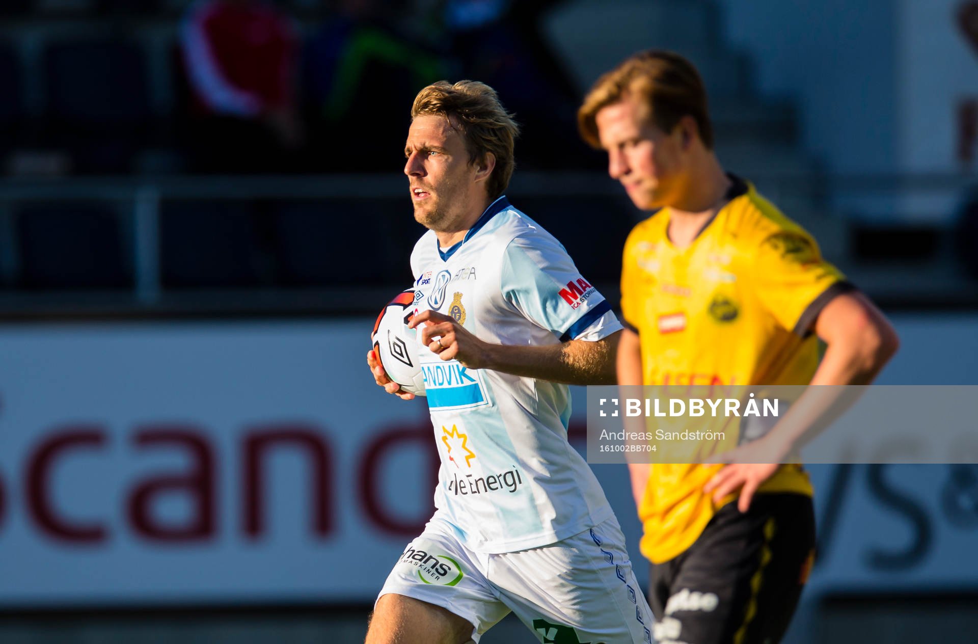 Gefles Johan Oremo gör 2-2 på övertid och vill sätta