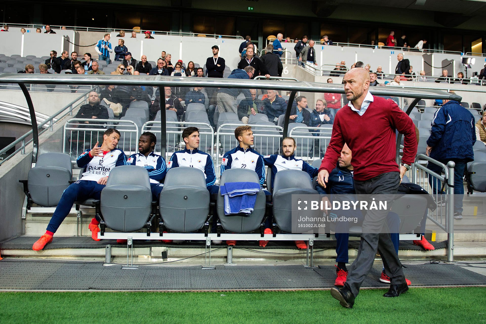 Djurgårdens tränare Mark Dempsey