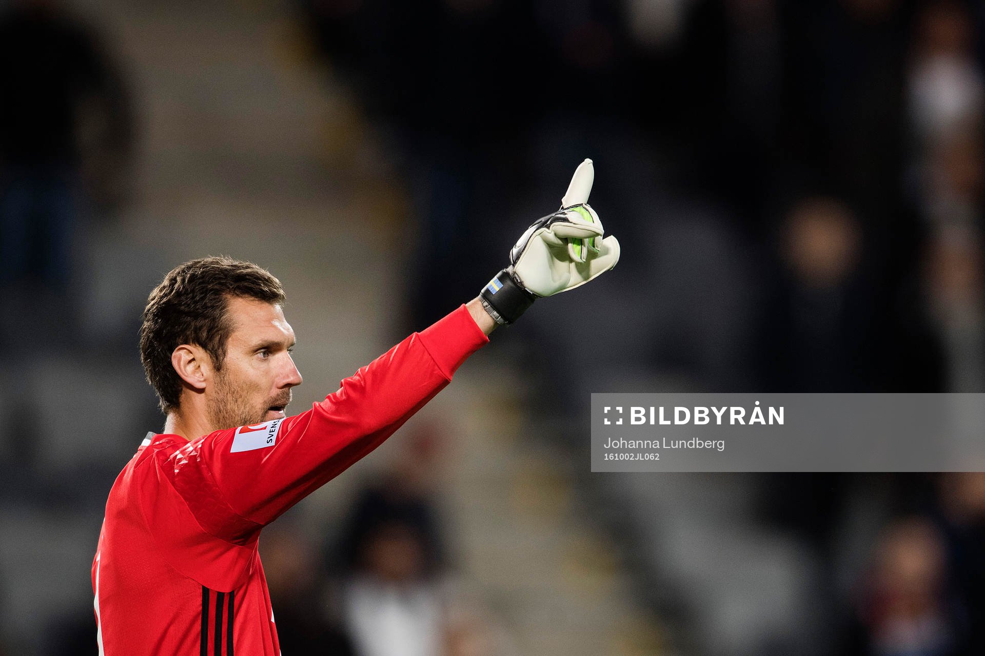 Djurgårdens målvakt Andreas Isaksson