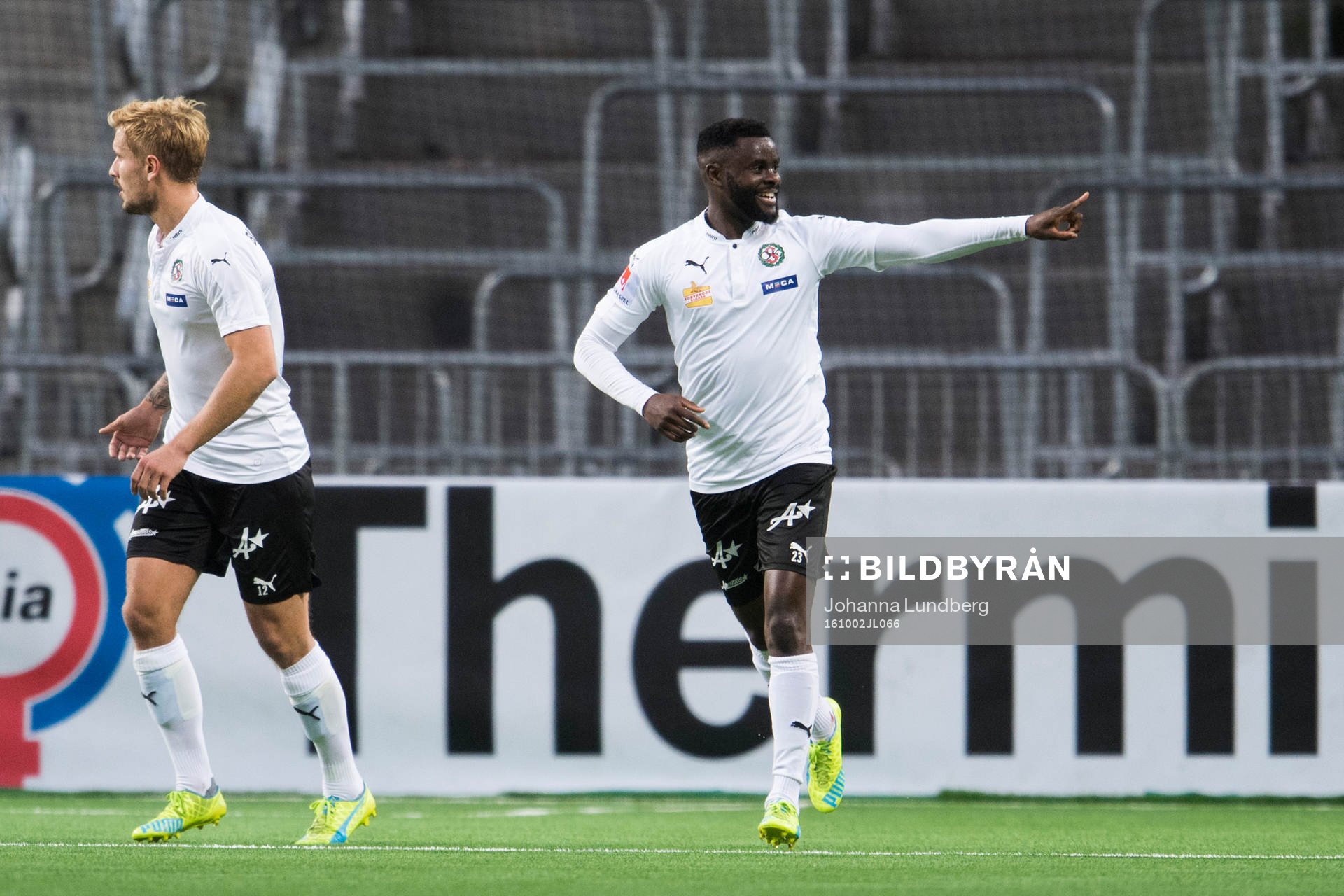 under fotbollsmatchen i Allsvenskan mellan Djurgården och