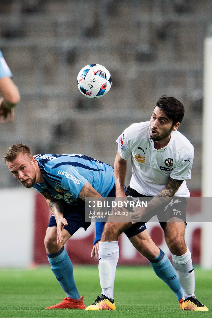 Djurgårdens Alexander Faltsetas och Örebros Nahir Besara