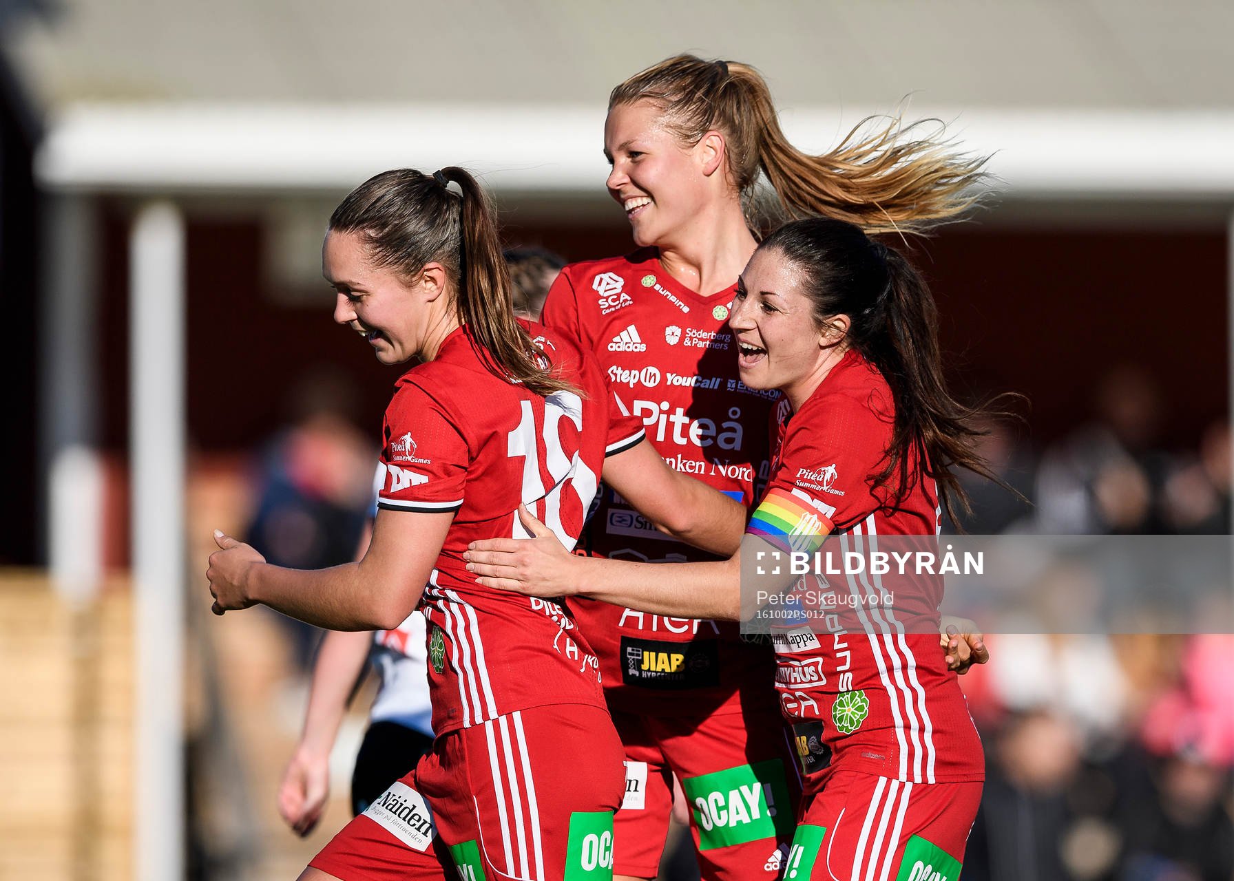 Piteås Nina Jakobsson (m) jublar