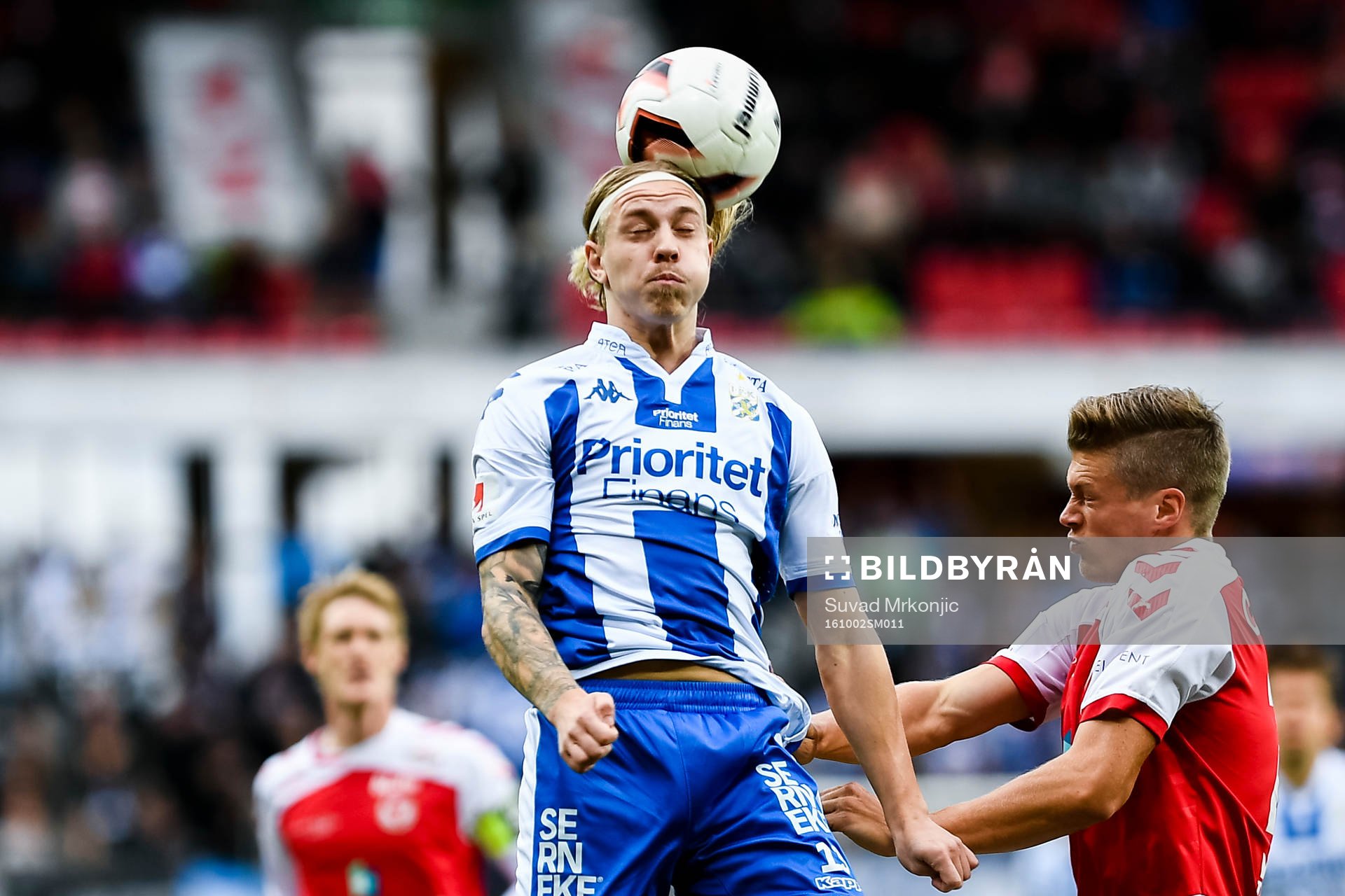 IFK Göteborgs Elias Mar Omarsson och Kalmars Viktor Elm