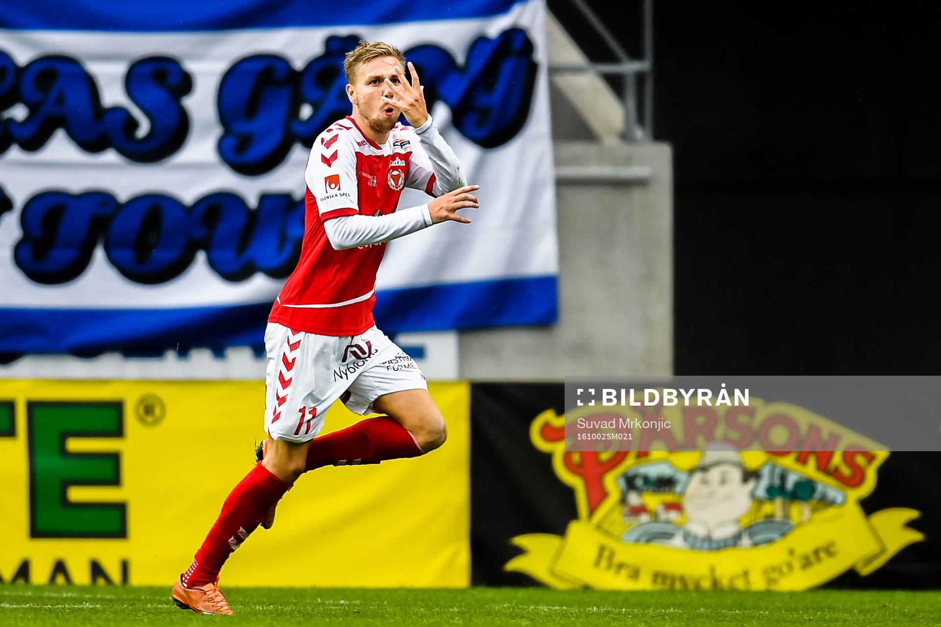 Kalmars Jonathan Ring jublar eter 3-0