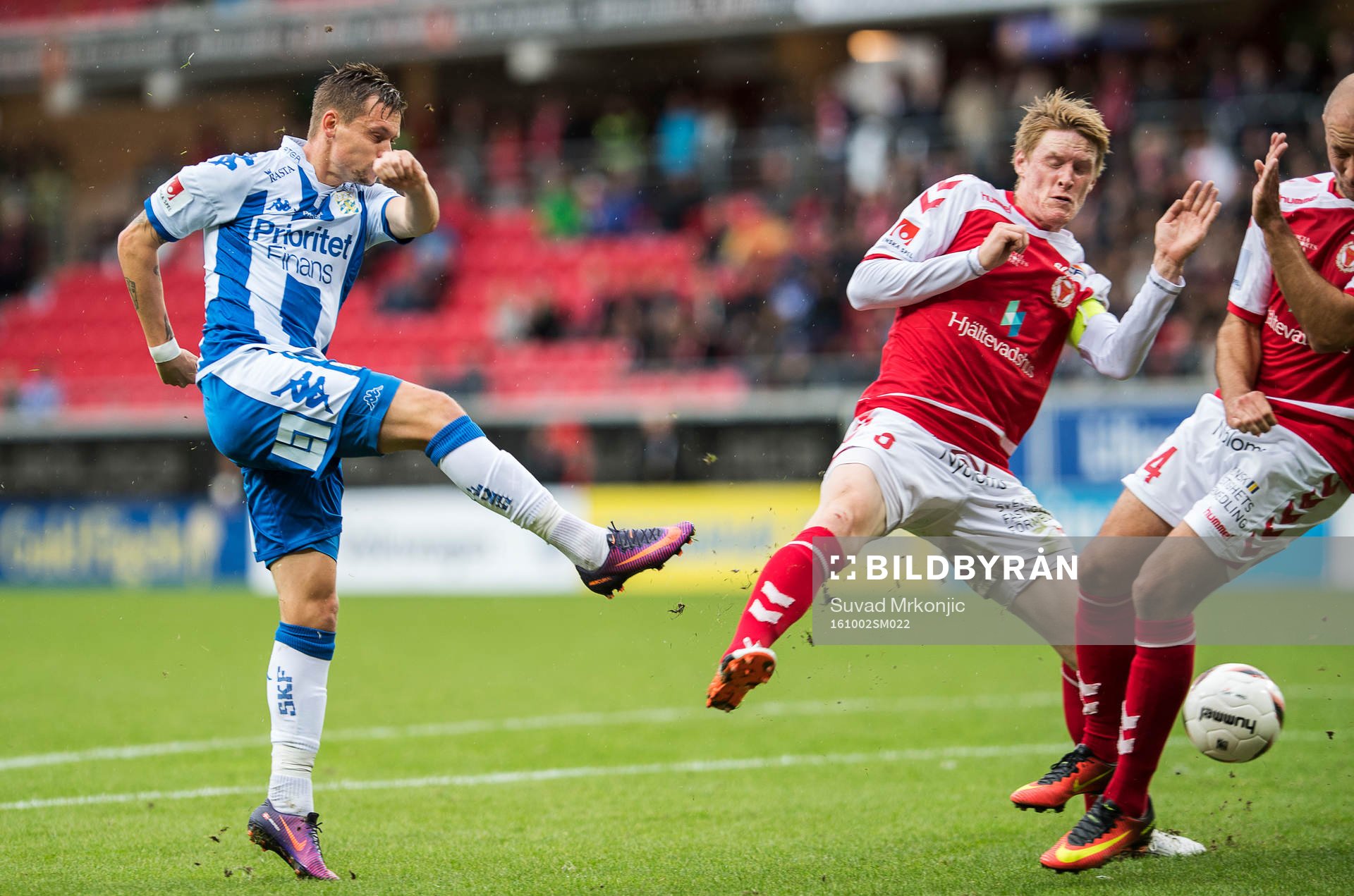 IFK Göteborgs Jakob Ankersen och Kalmars Rasmus Elm och