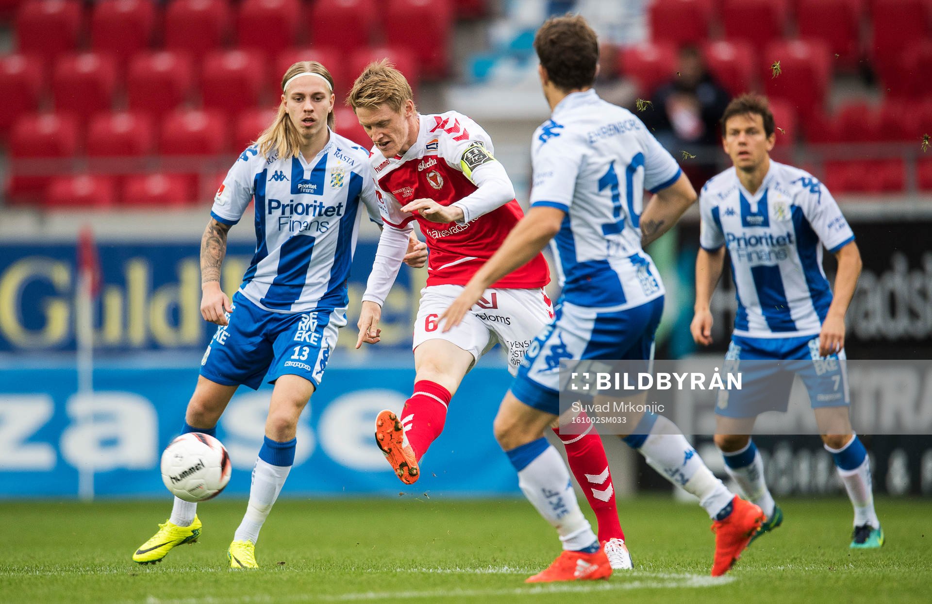 Kalmars Rasmus Elm och IFK Göteborgs Elias Mar Omarsson