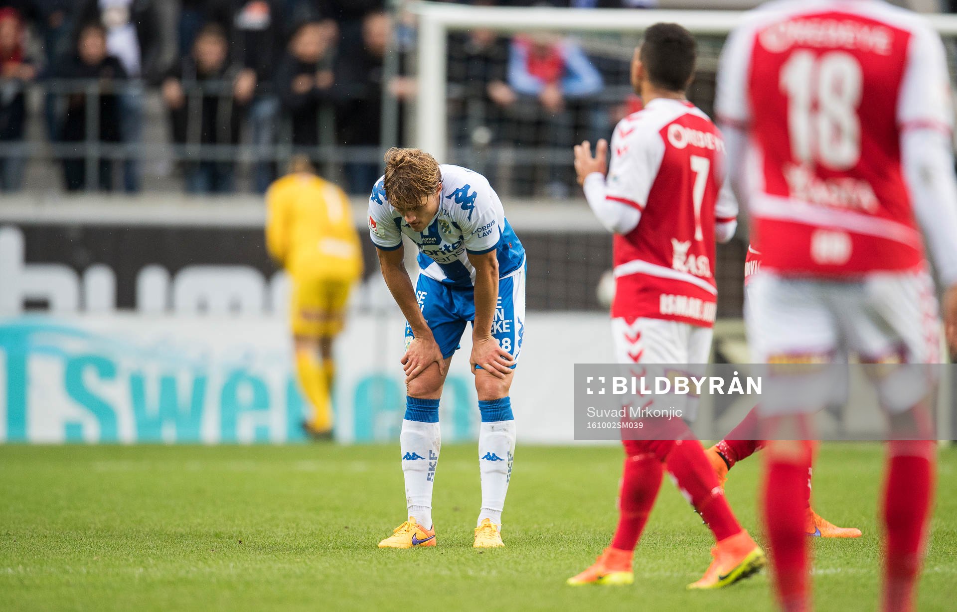 IFK Göteborgs Thomas Rogne deppar
