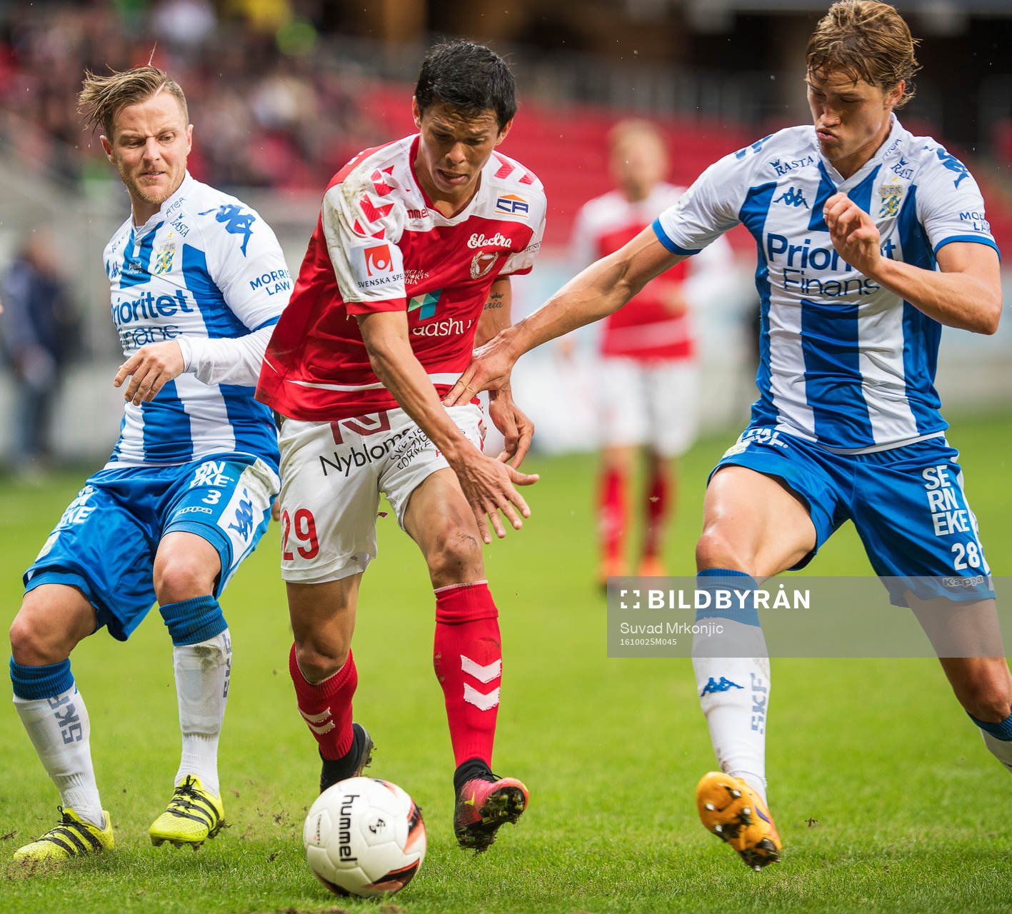 Kalmars Romário Pereira Sipião samt IFK Göteborgs Scott