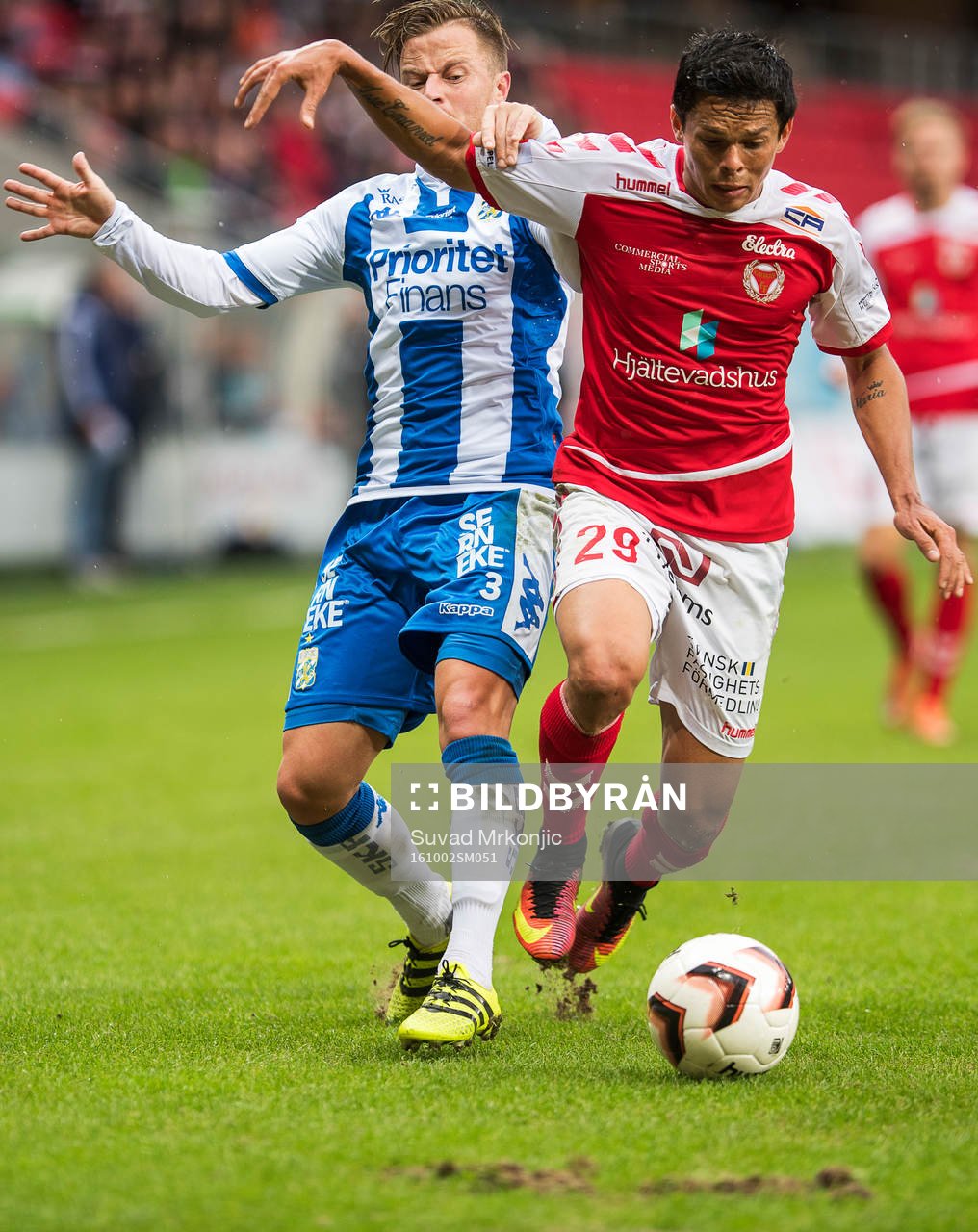 IFK Göteborgs Scott Jamieson och Kalmars Romário Pereira
