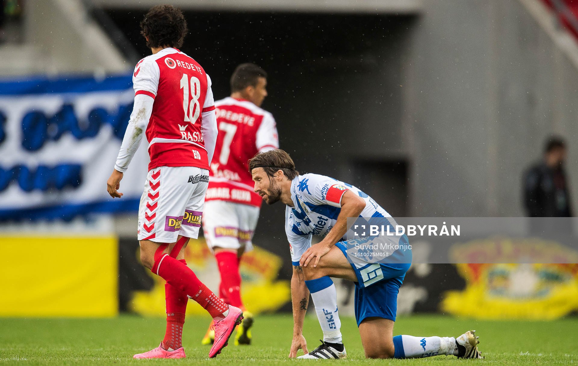 Kalmars Mahmoud Eid  och IFK Göteborgs Mattias Bjärsmyr
