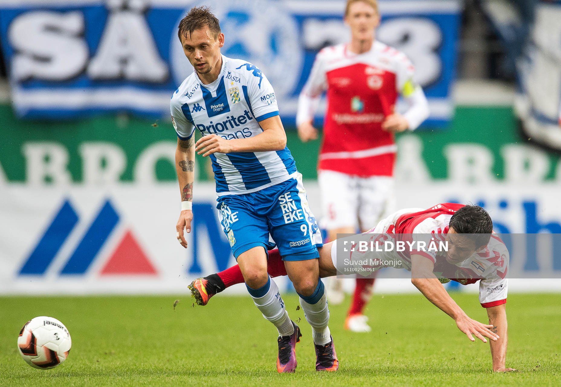IFK Göteborgs Jakob Ankersen och Kalmars Romário Pereira