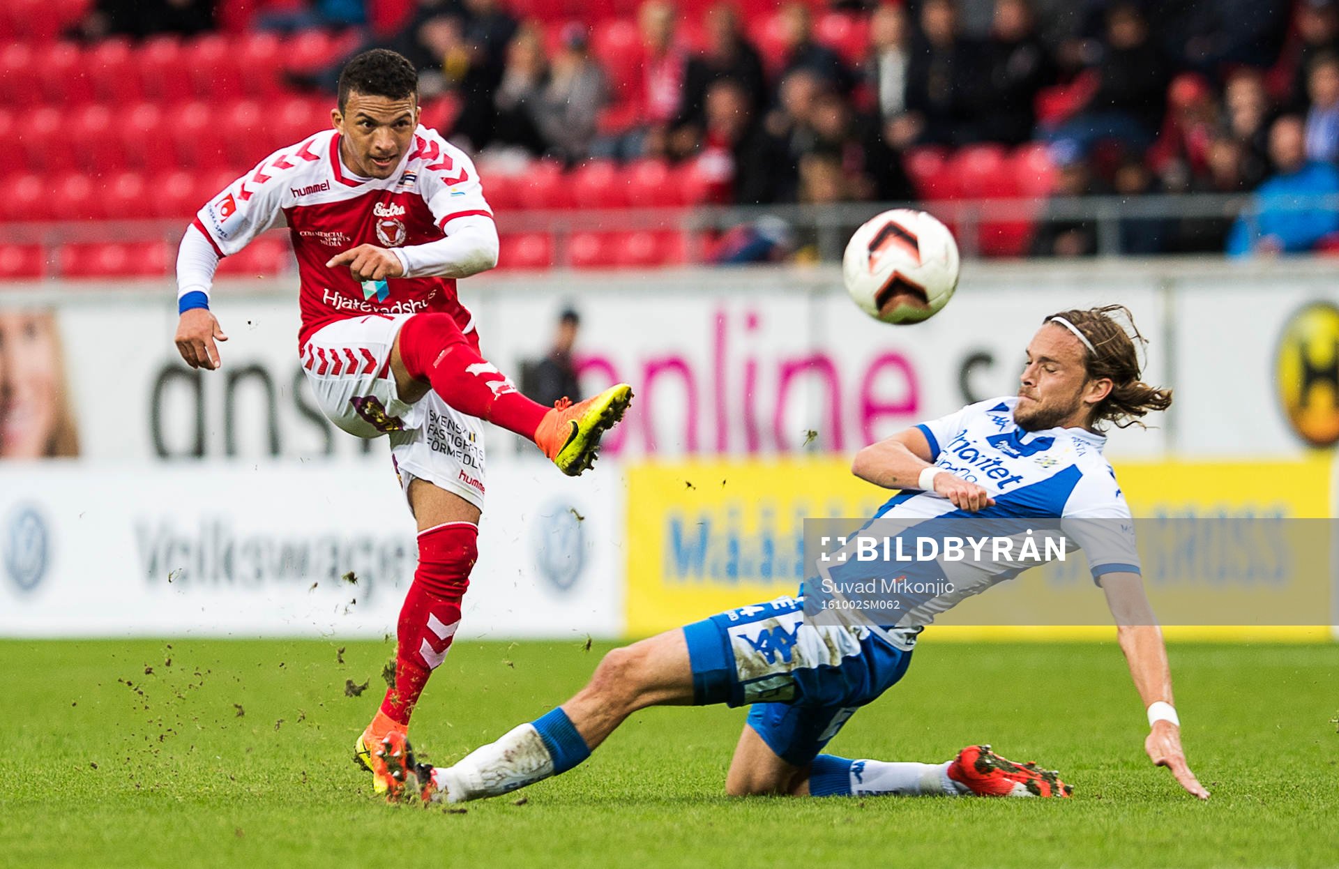 Kalmars Ismael Silva Lima och IFK Göteborgs Tom Pettersson