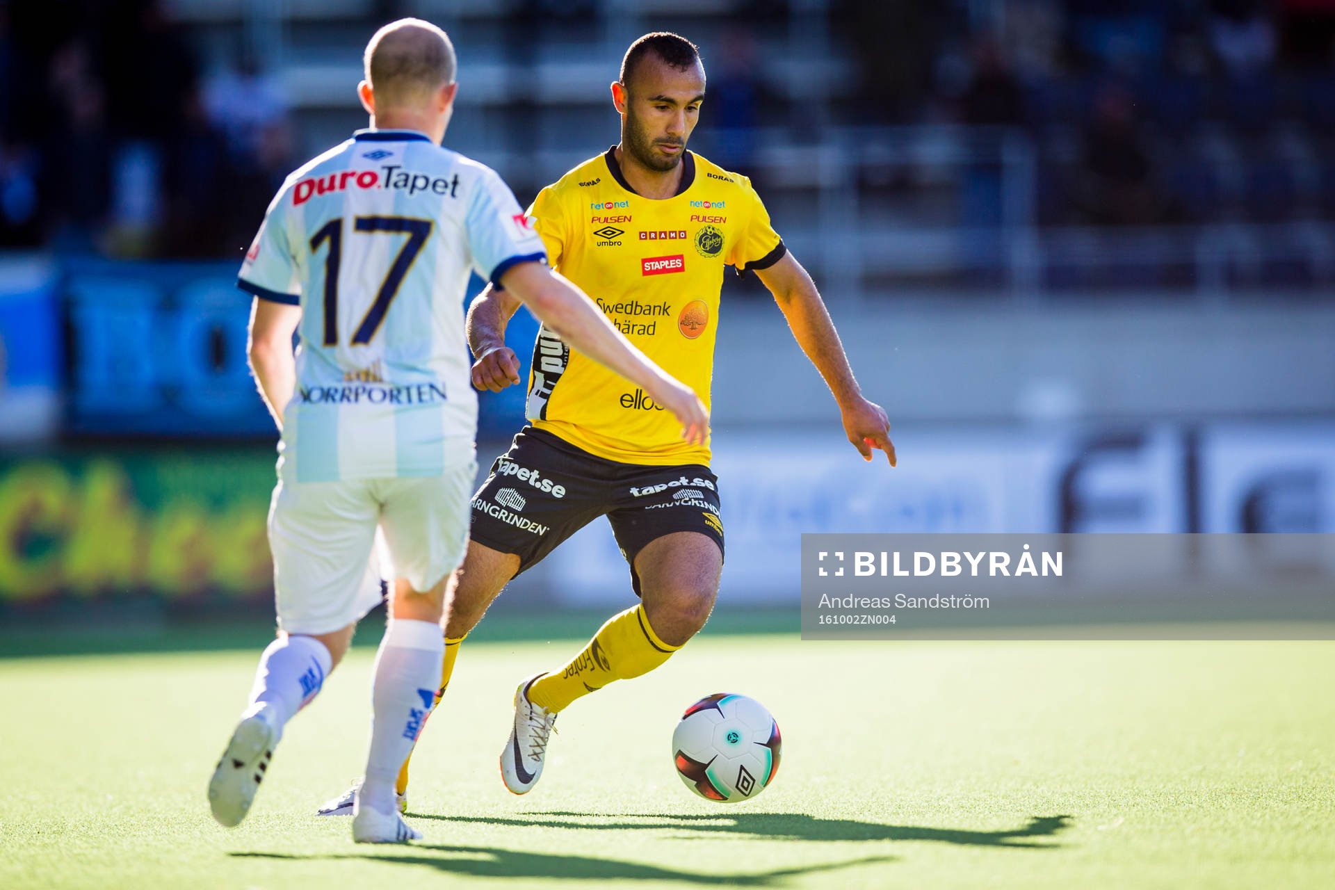 Elfsborgs Issam Jebali utmanar Gefles Jonas Lantto