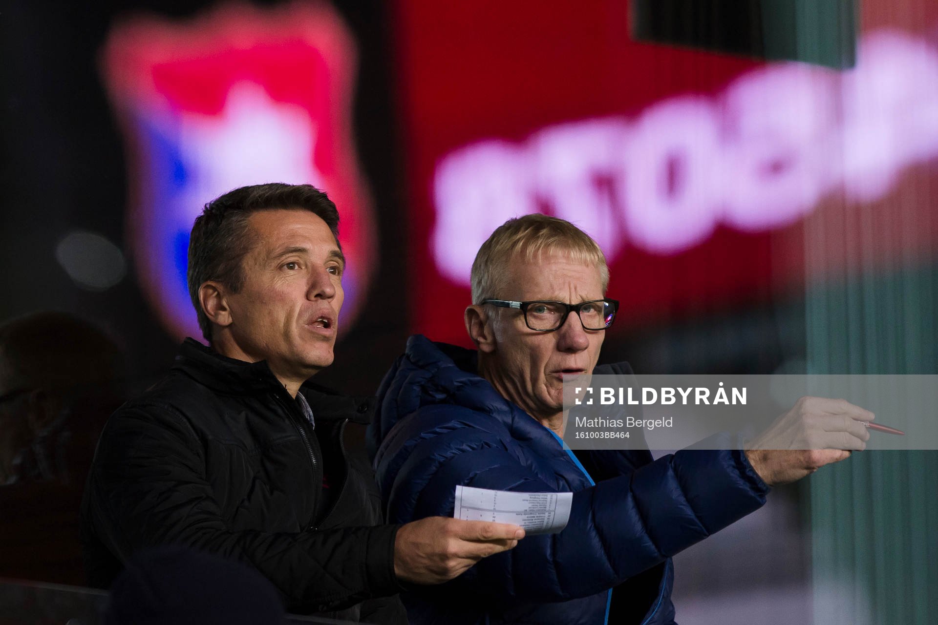IFK Göteborgs sportchef Mats Gren och scout Olle Sultan