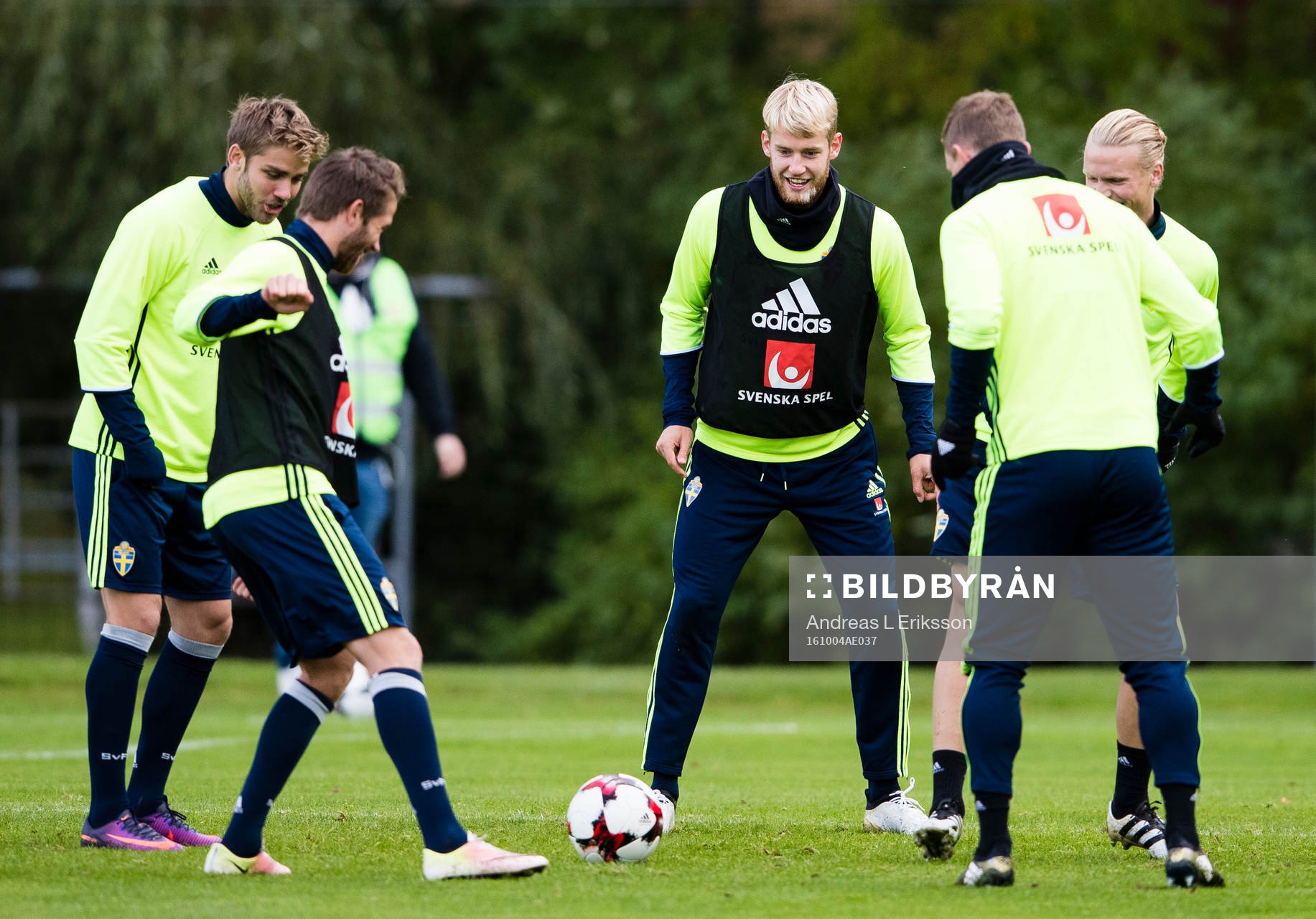 Christoffer Nyman, Marcus Rohdén, Filip Helander och Oscar