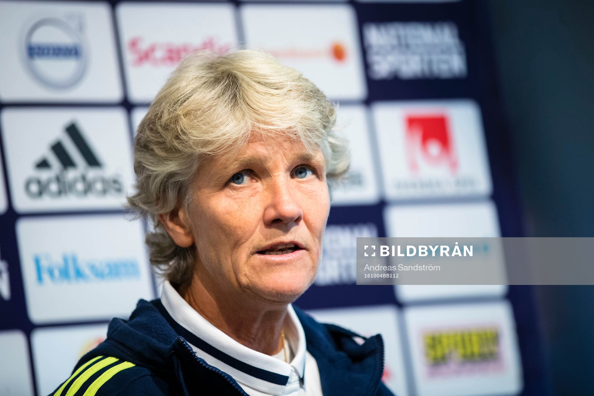 Sveriges förbundskapten för damfotbollslandslaget, Pia