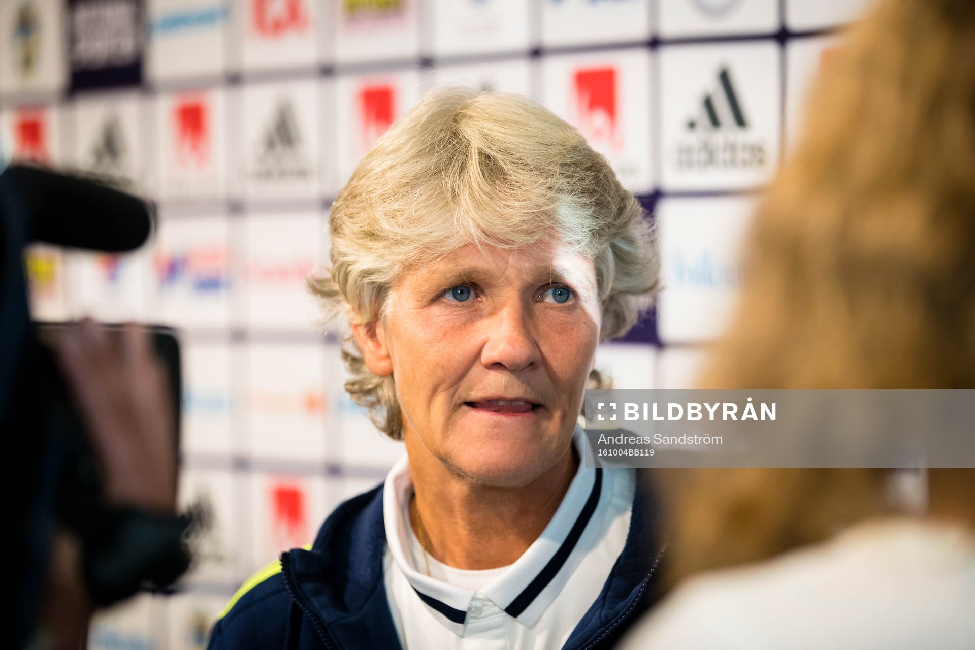 Sveriges förbundskapten för damfotbollslandslaget, Pia
