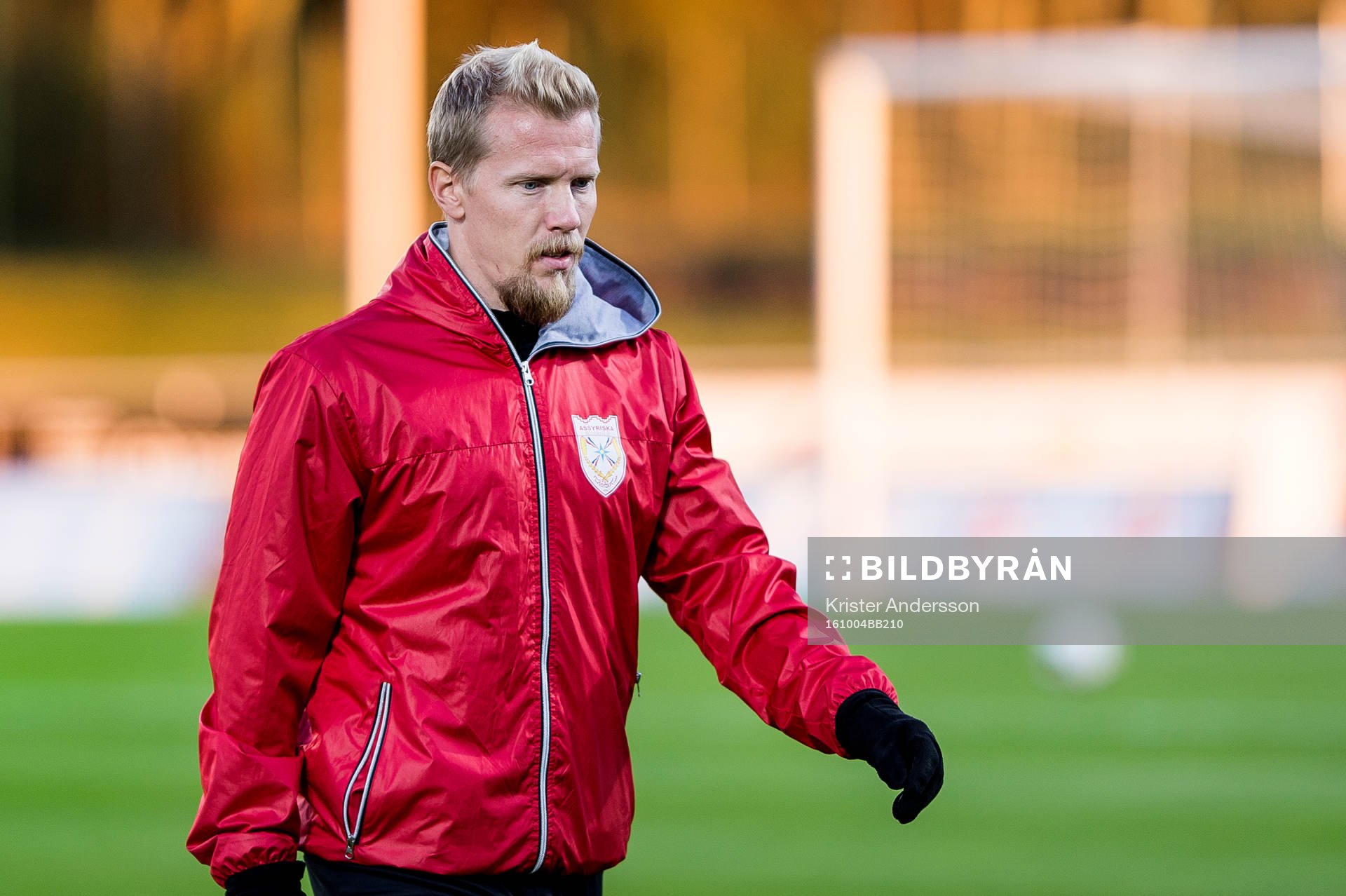 Assyriskas tränare Fredrik Samuelsson före