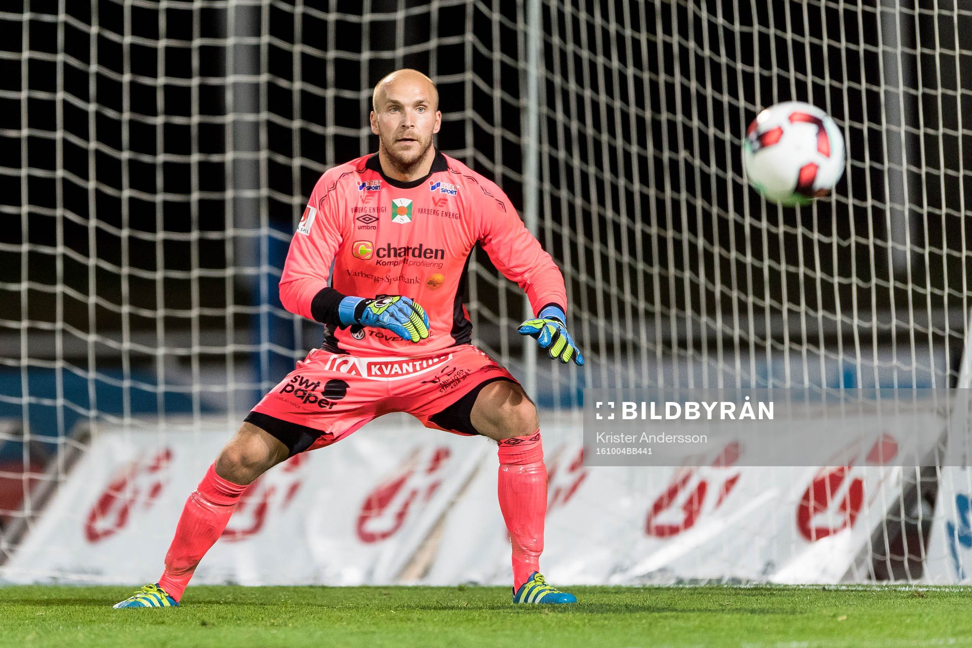 Varbergs målvakt Peter Dahlberg