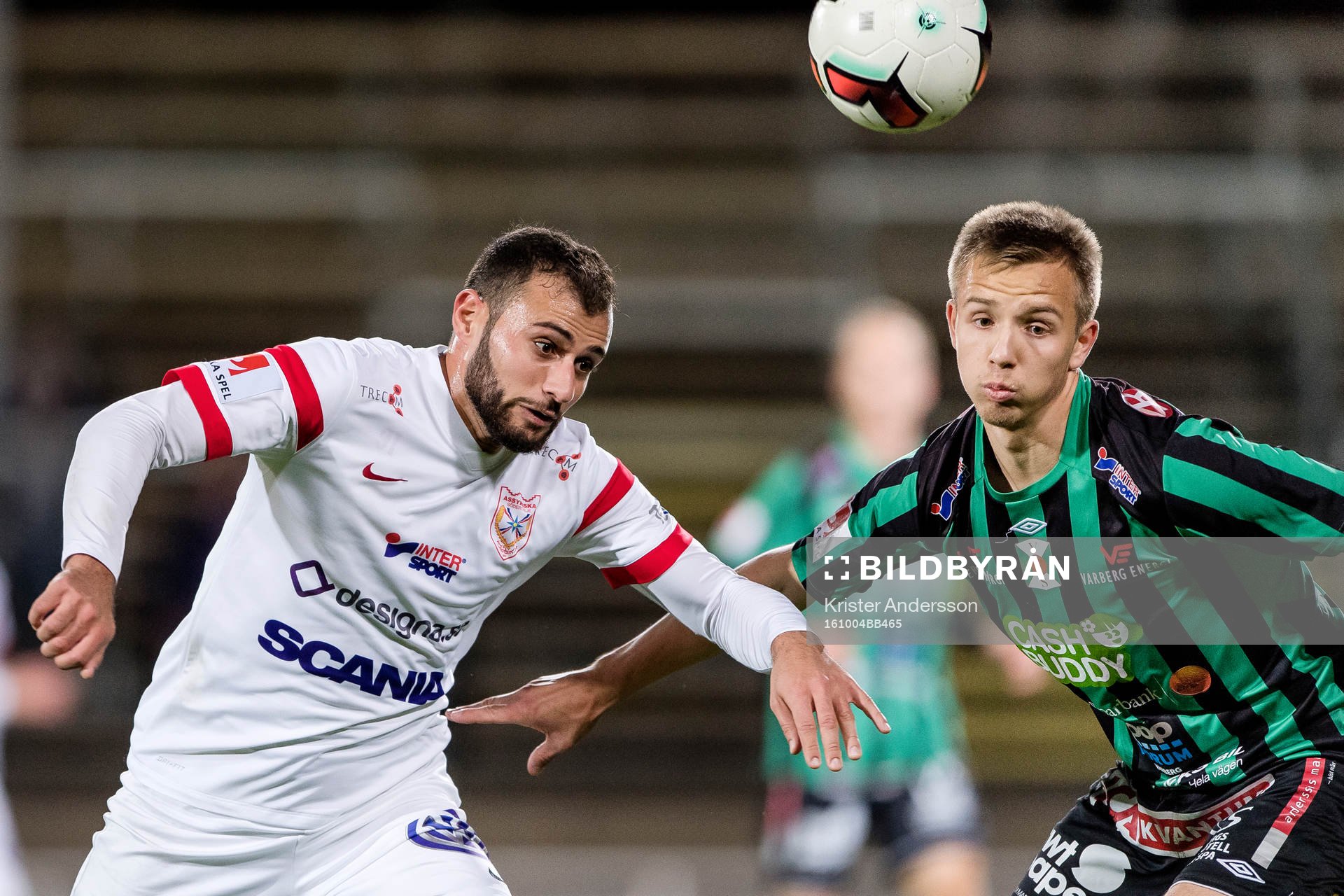 Assyriskas Mattias Genc och Varbergs Ivan Näsberg