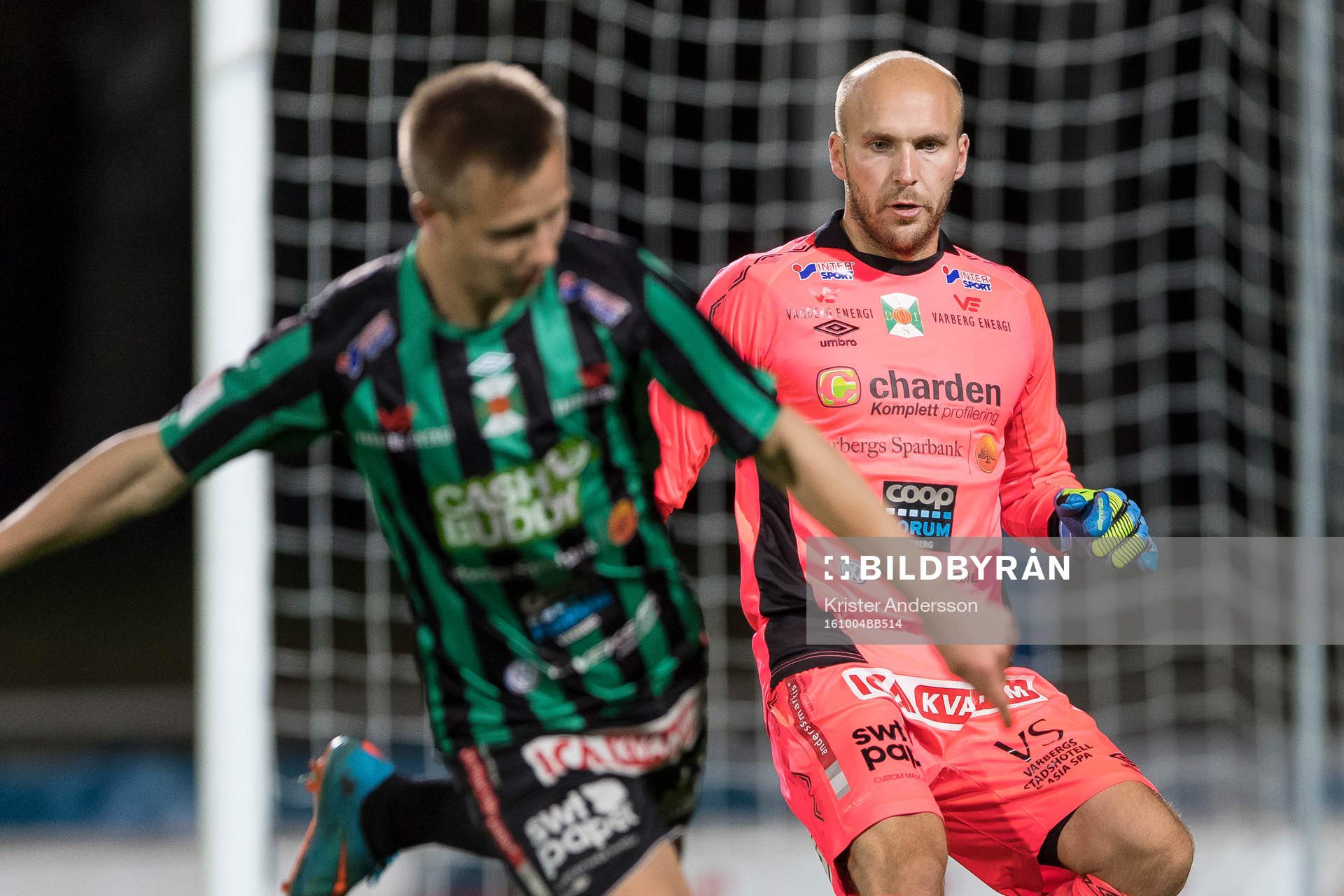 Varbergs målvakt Peter Dahlberg