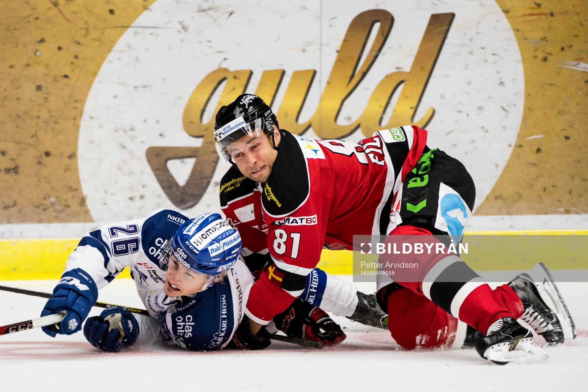 Malmö Redhawks Ilari Filppula och Leksands Patrik Norén