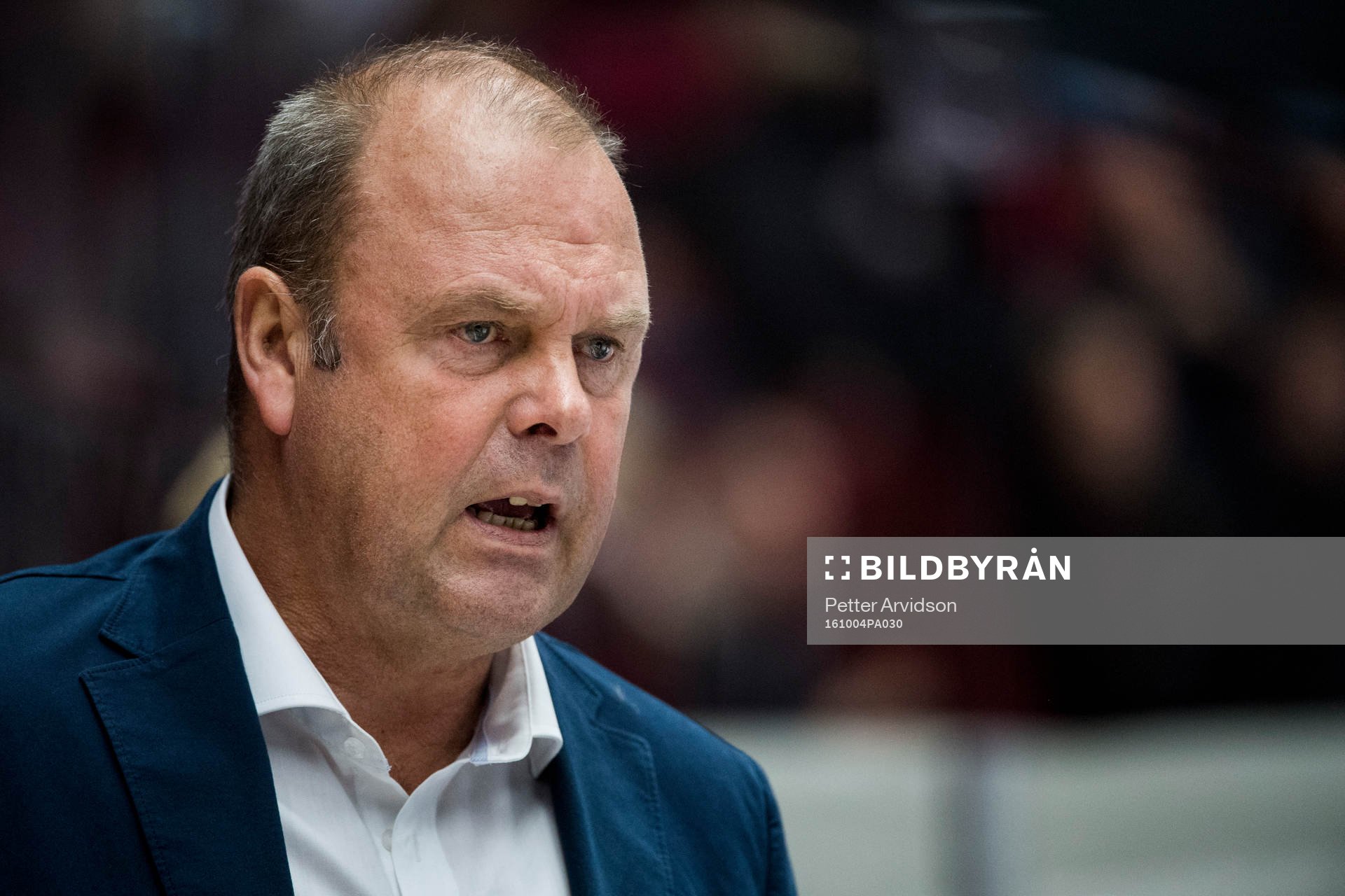 Leksands tränare Per-Erik Johnsson