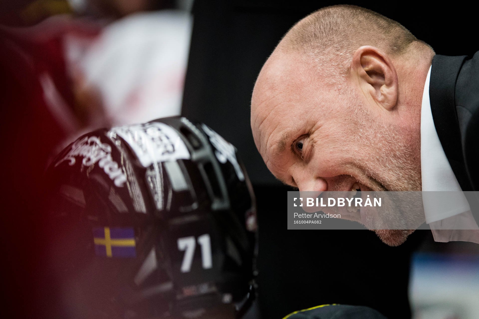 Malmö Redhawks tränare Peter Andersson