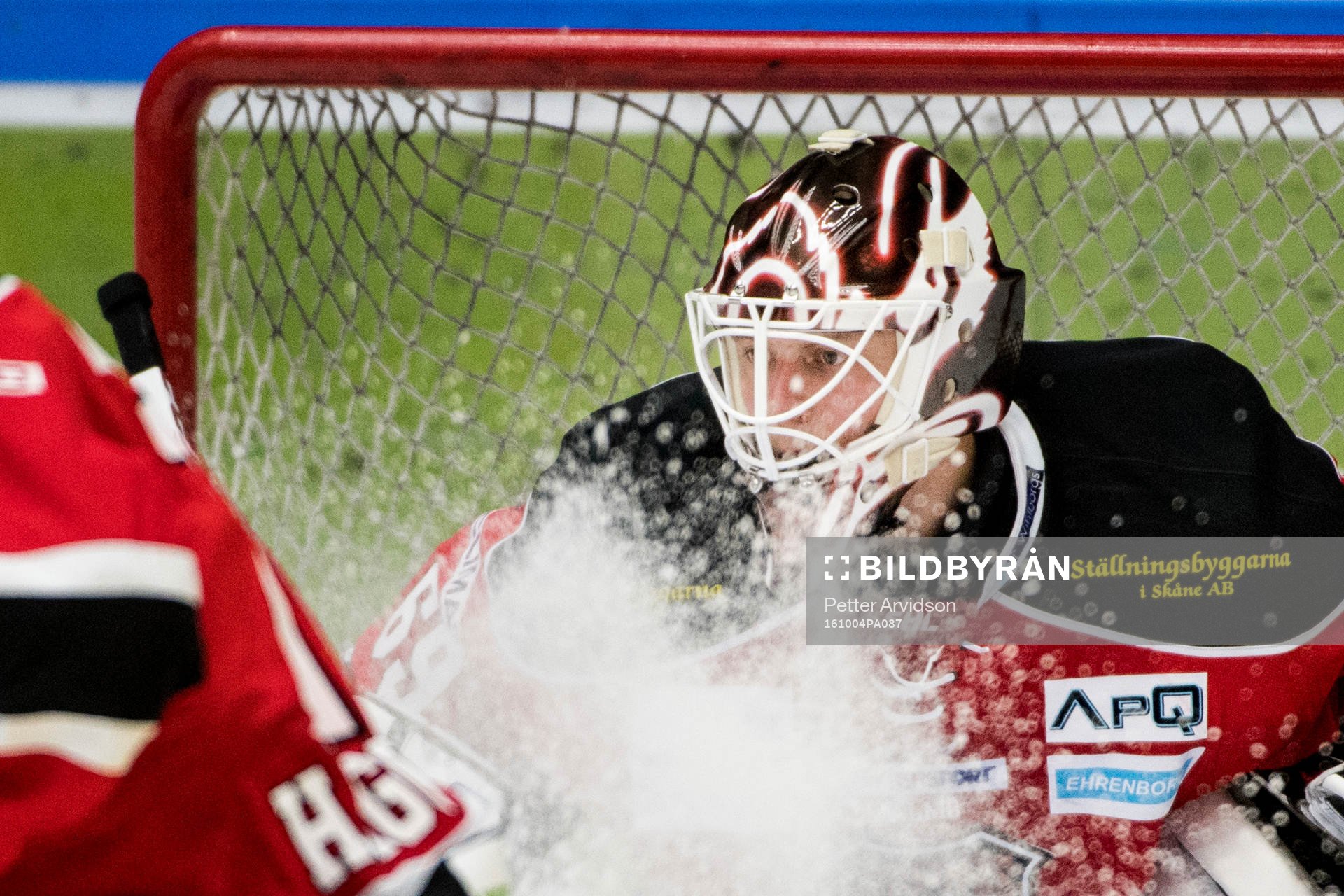 Malmö Redhawks målvakt Oscar Alsenfelt