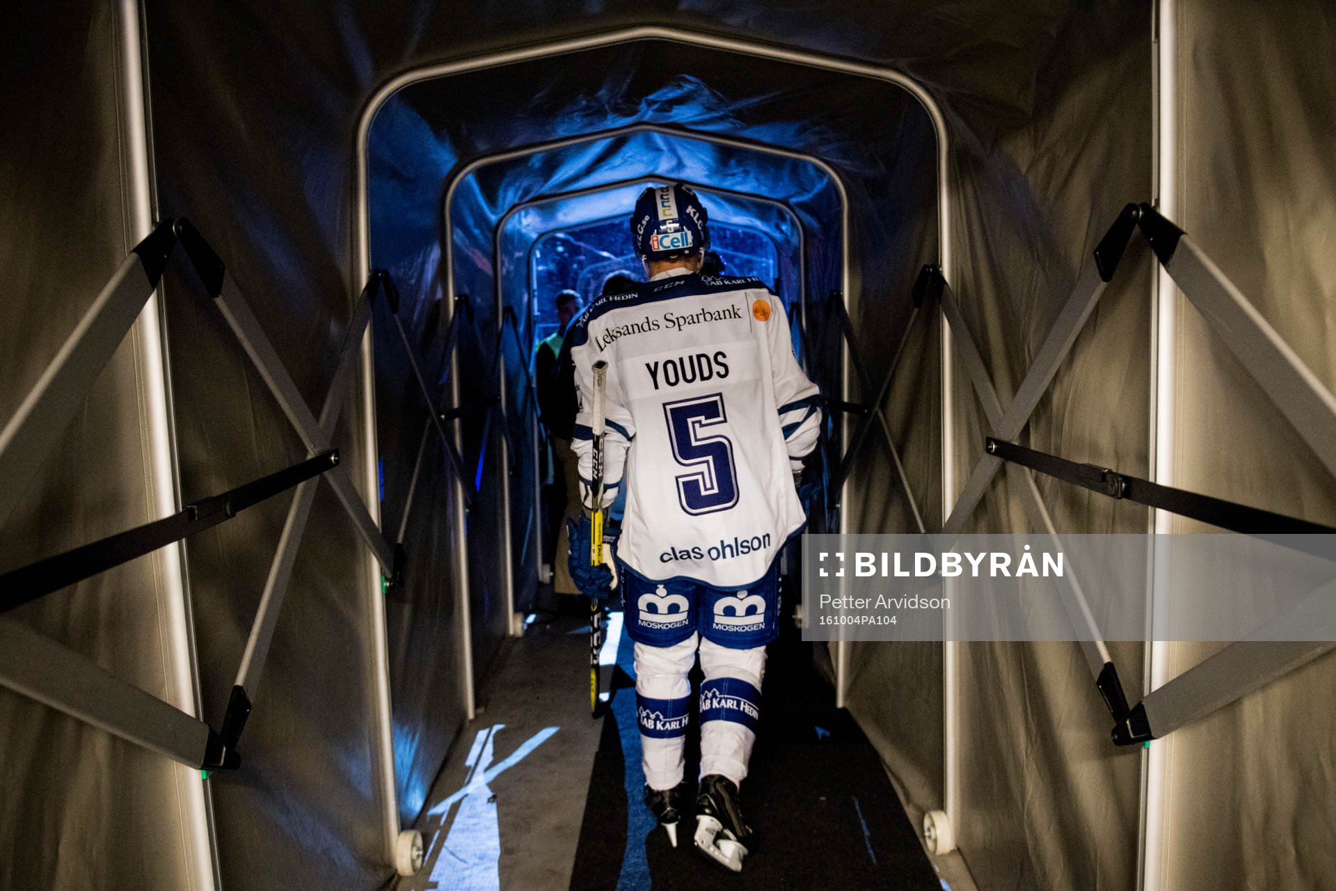 Leksands Ben Youds gör entré