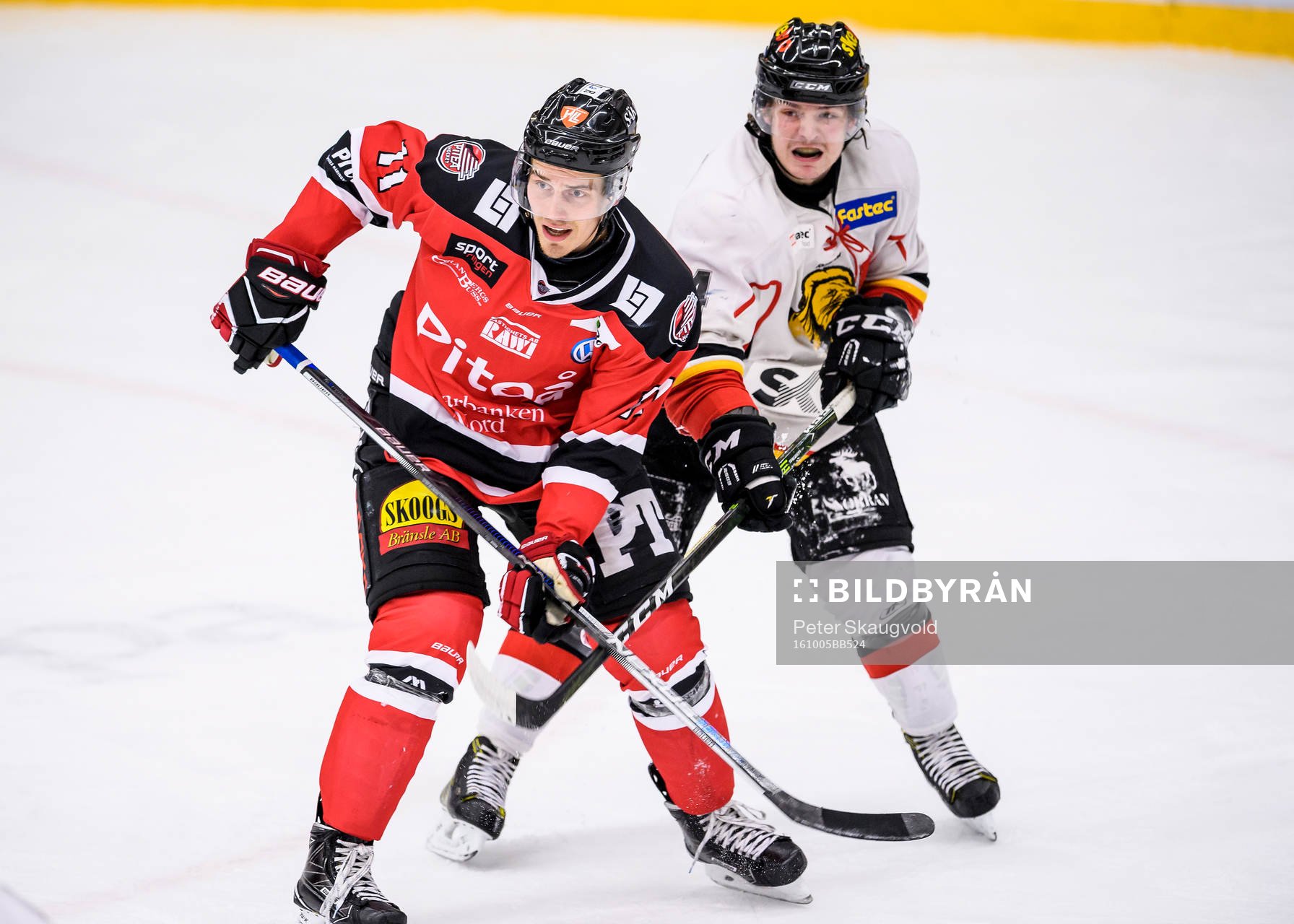 Piteås Marcus Sandström och Lejons Hampus Karlsson