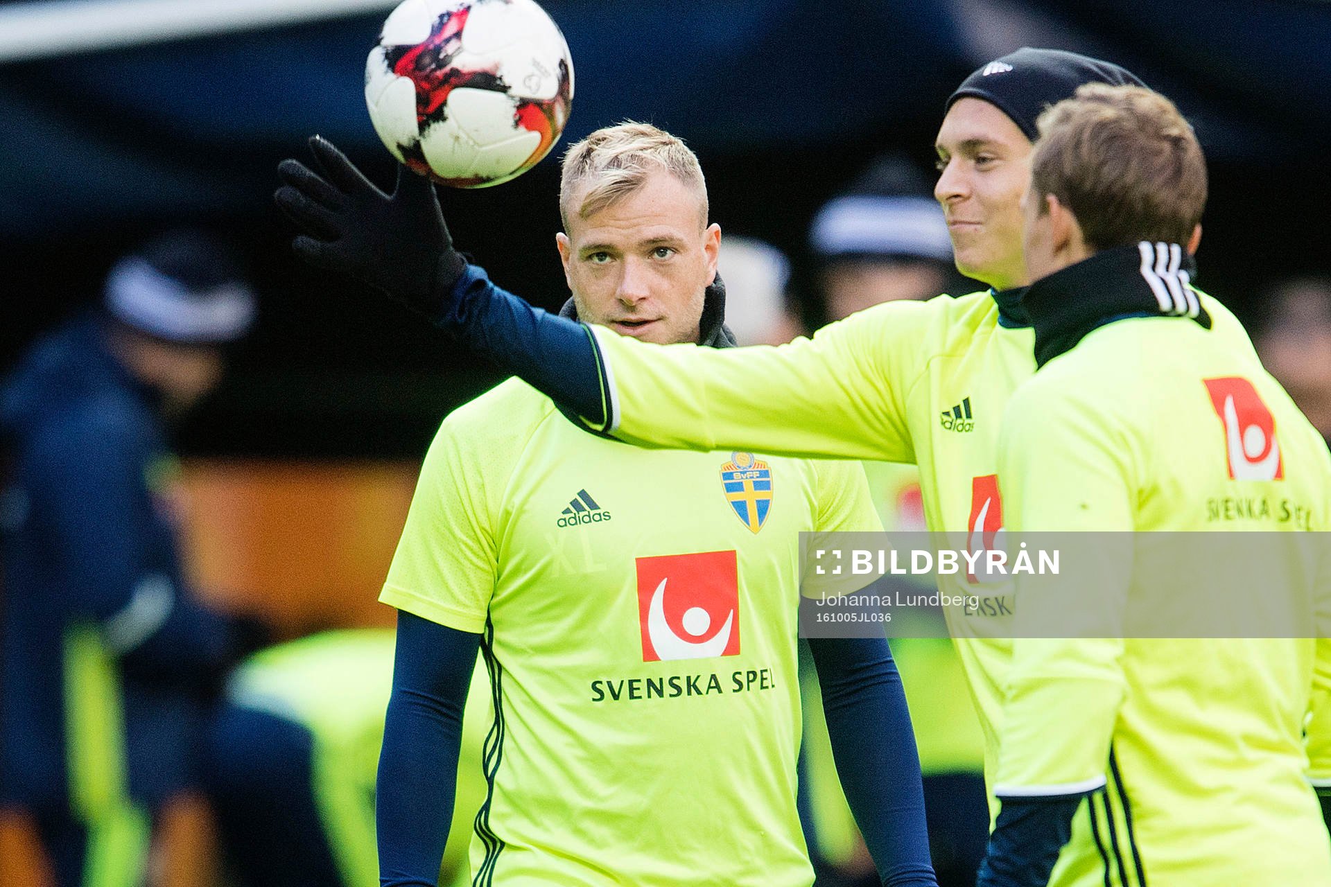 Sveriges John Guidetti och Victor Nilsson Lindelöf