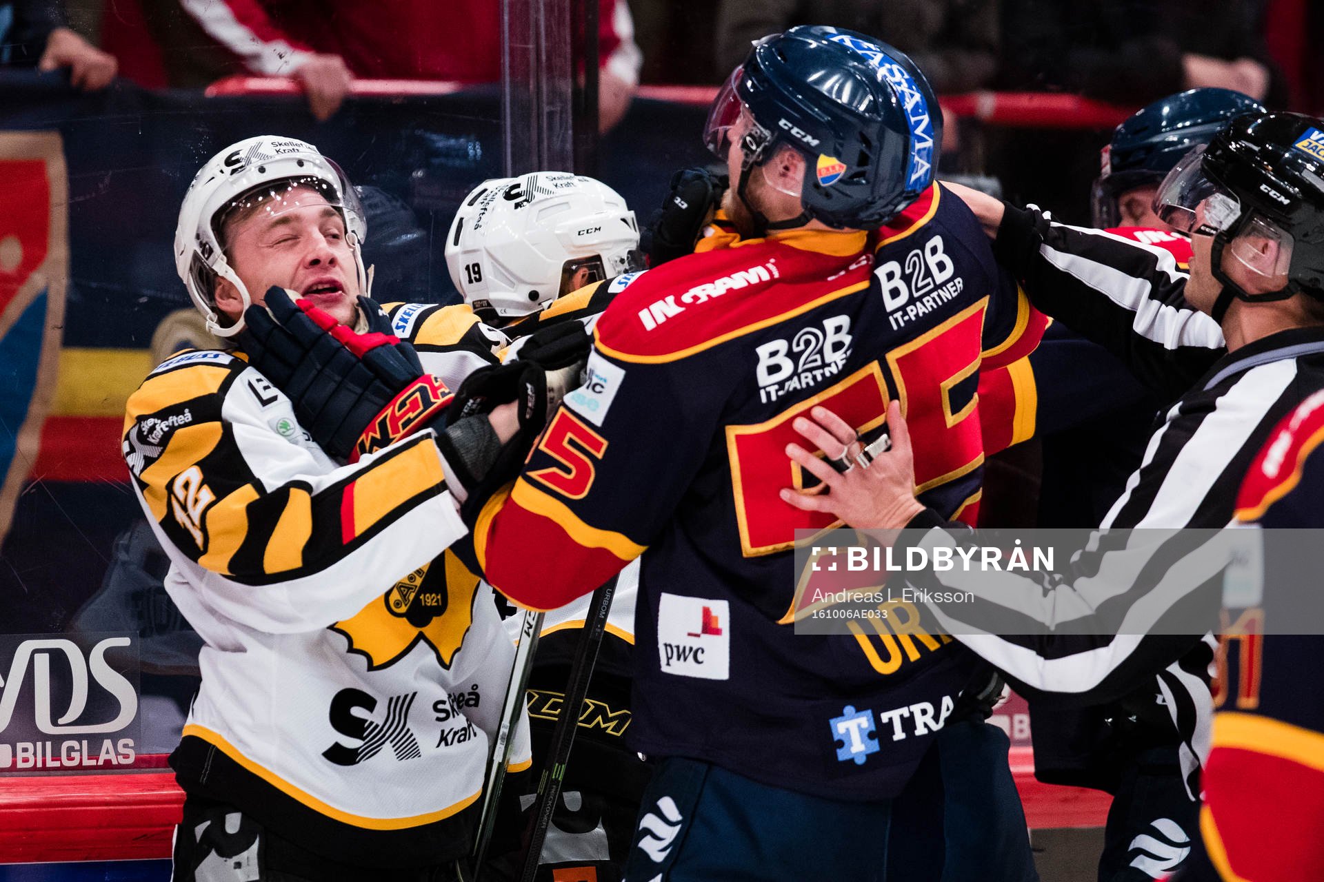 Skellefteås Adam Pettersson i bråk med Djurgårdens