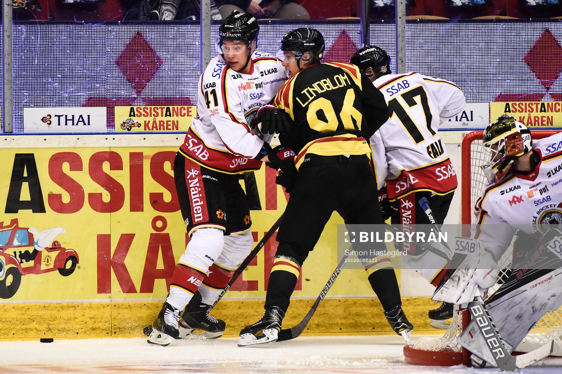 Luleås Ilari Melart och Brynäs Oskar Lindblom