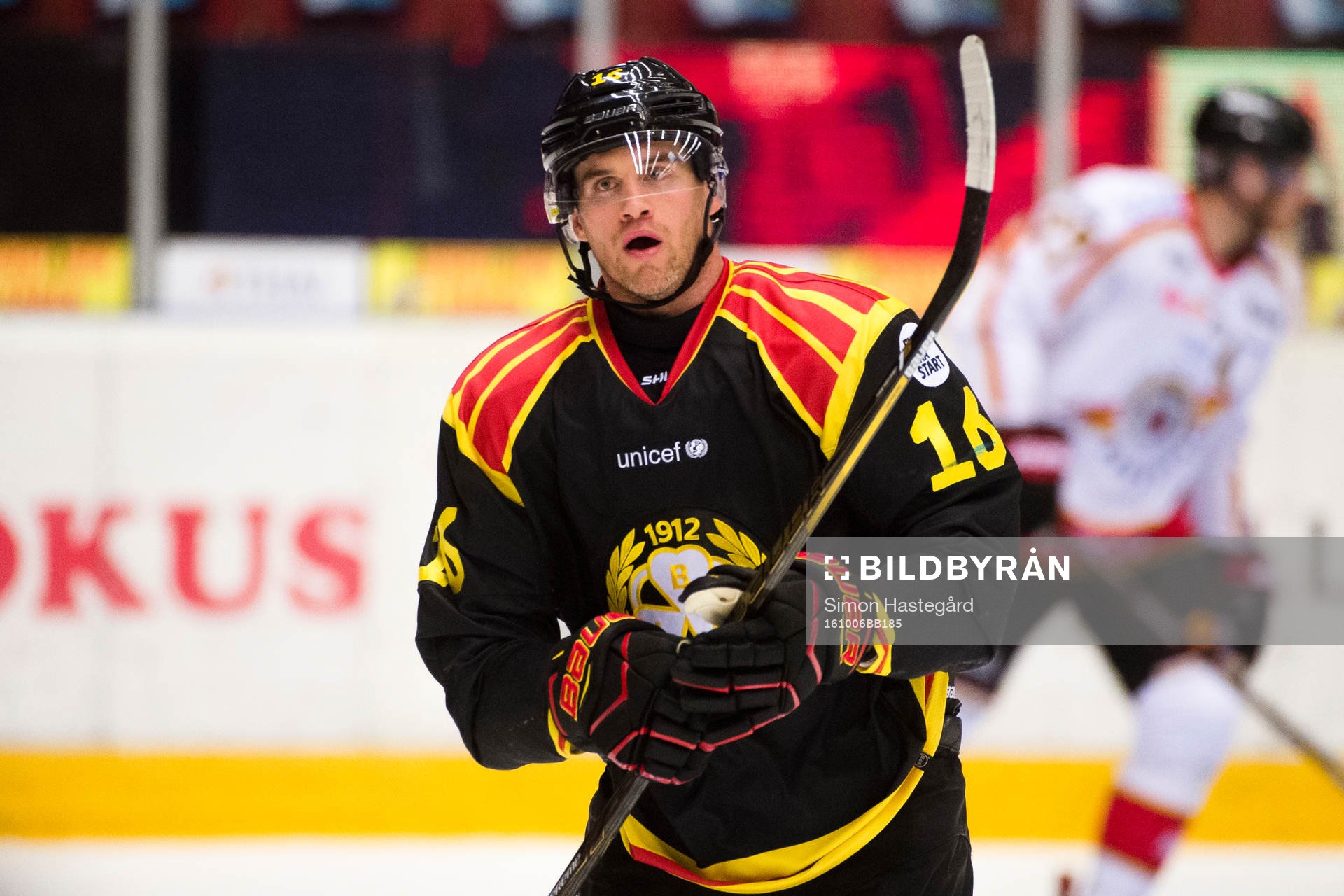 Brynäs Daniel Paille jublar