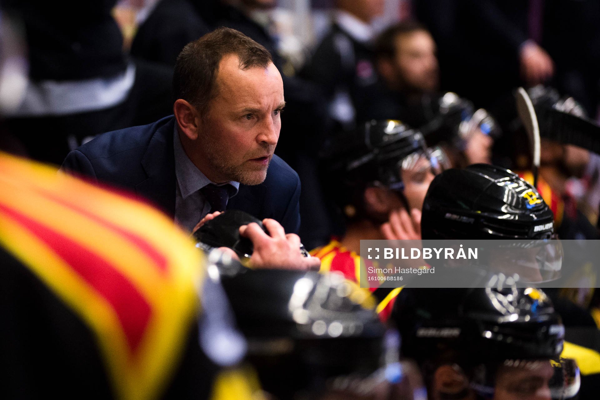 Brynäs tränare Thomas Berglund