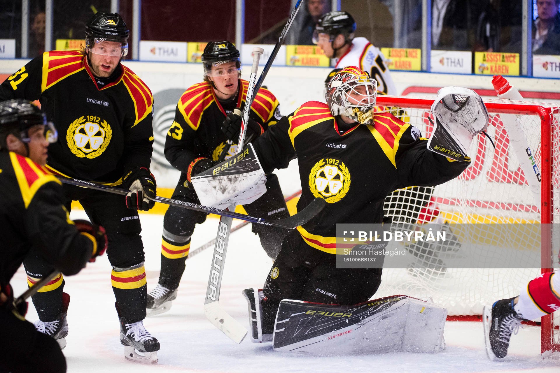 Brynäs målvakt Felix Sandström