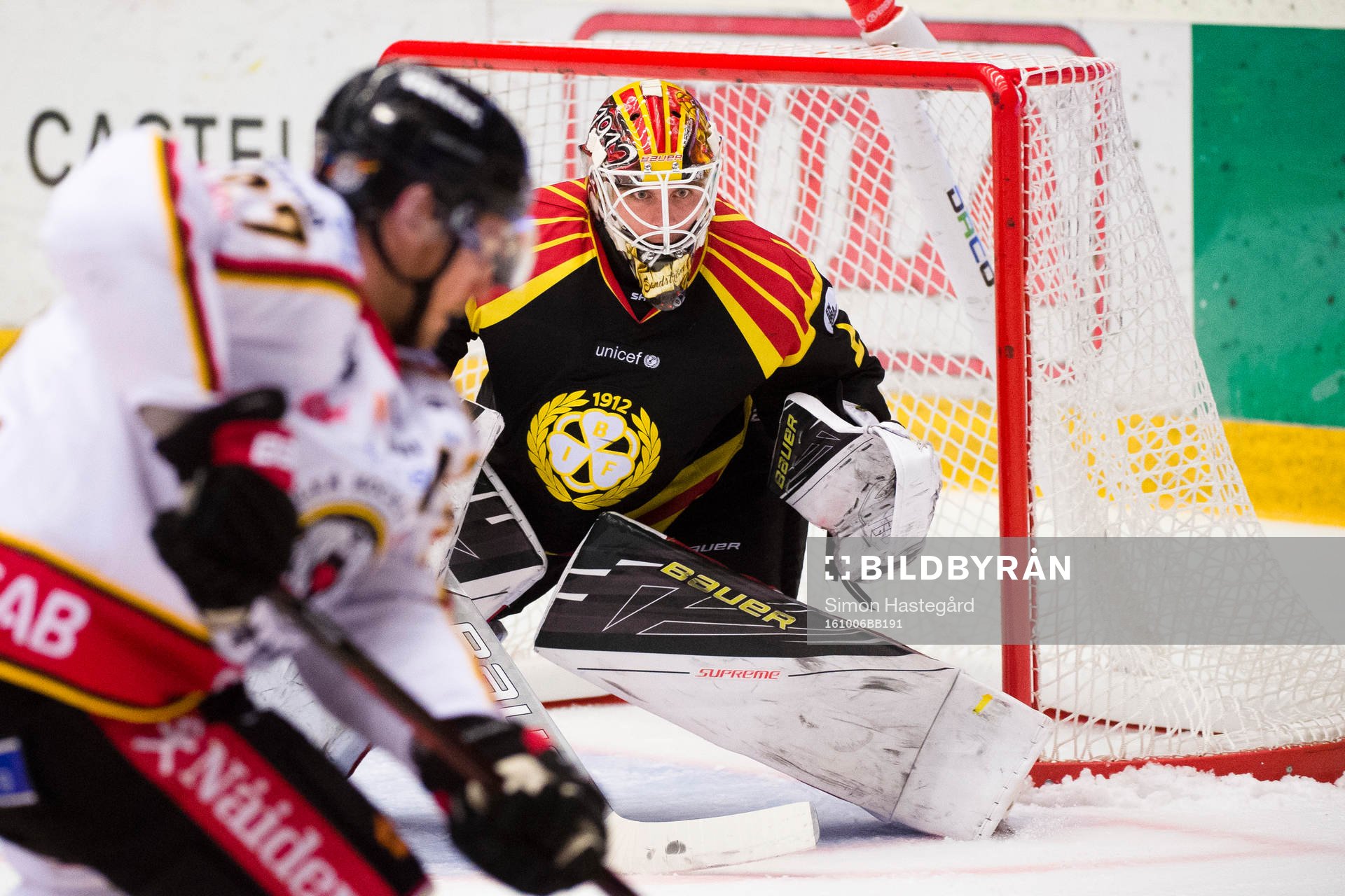 Brynäs målvakt Felix Sandström