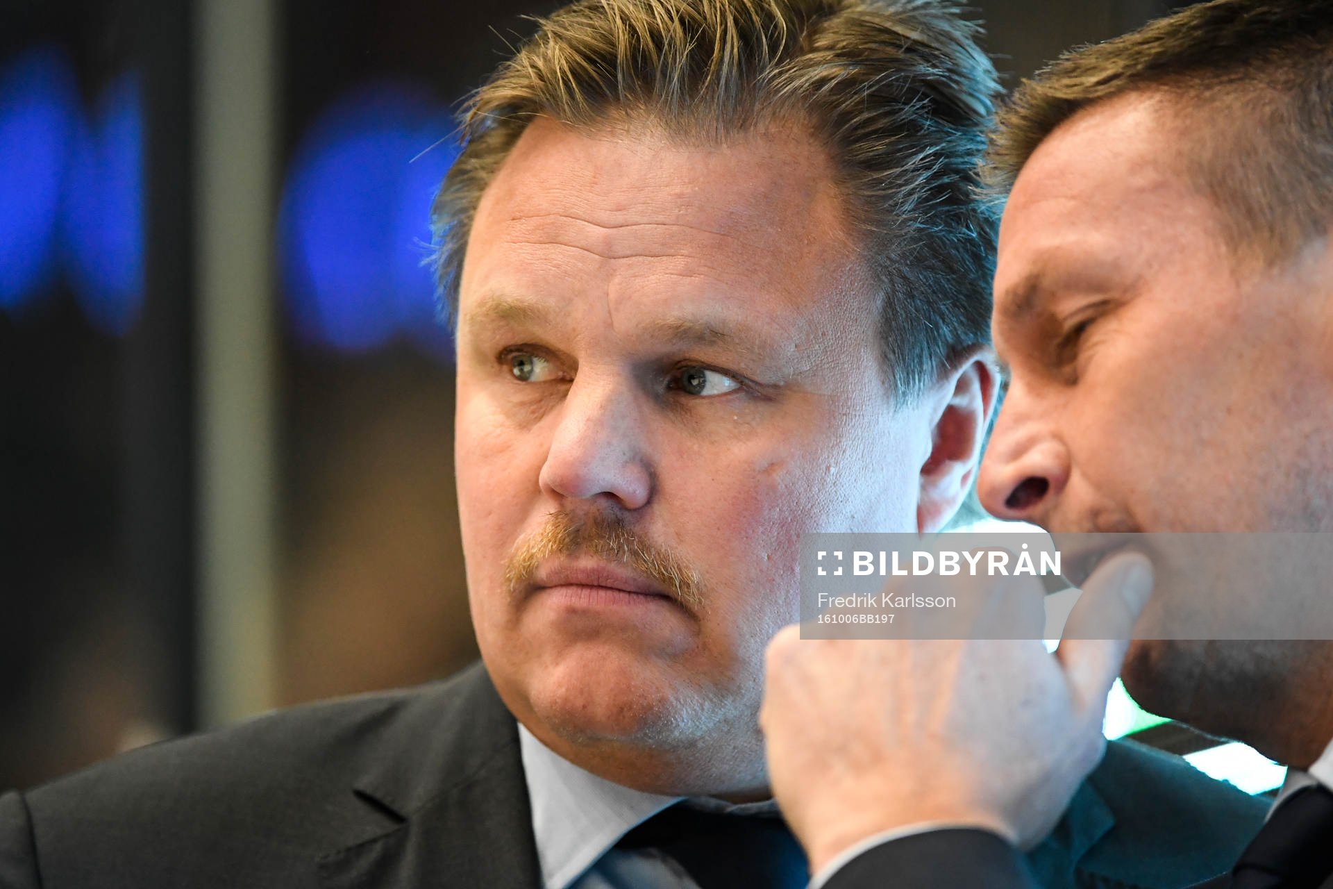 Färjestads tränare Leif Carlsson