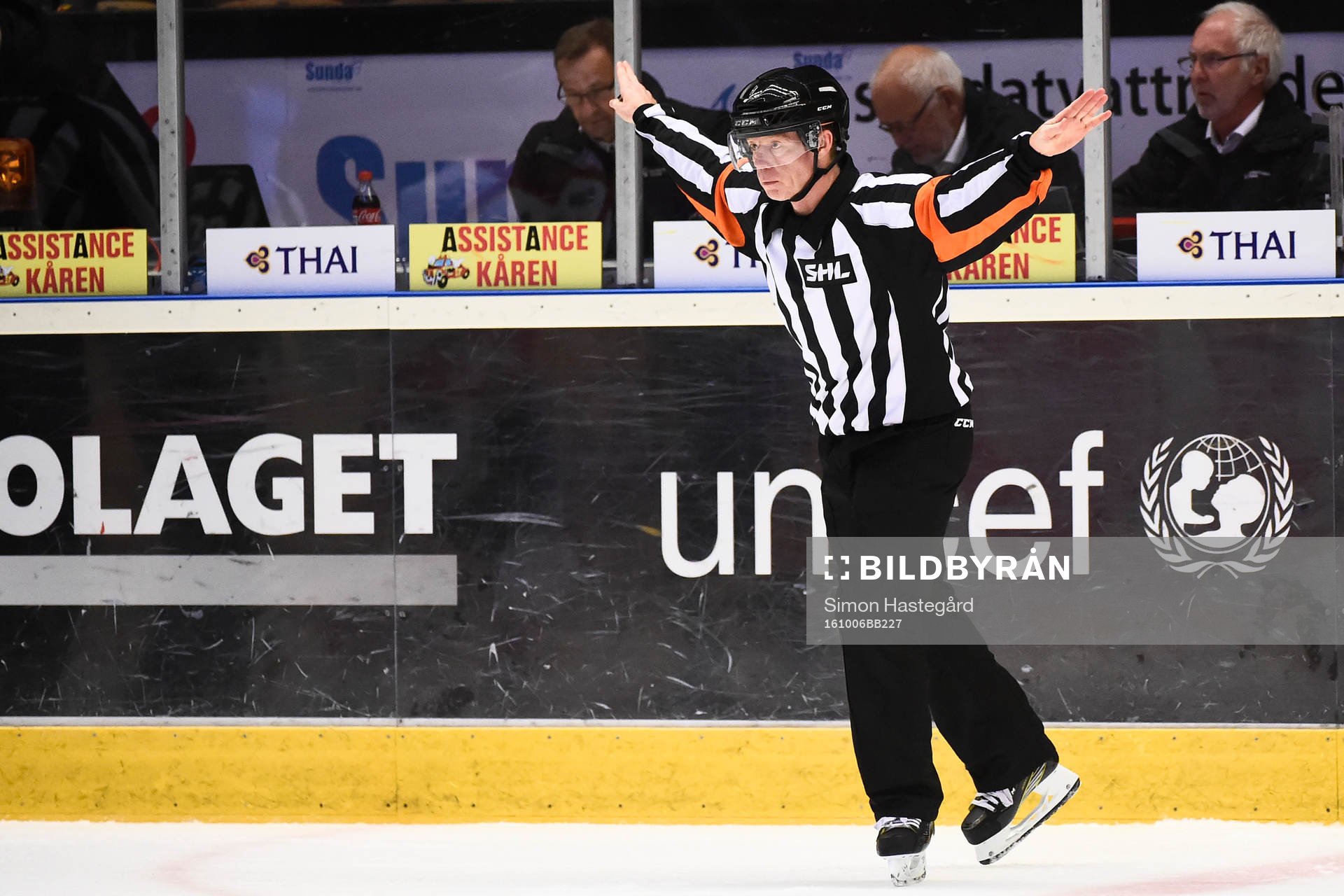 Domare Pehr Claesson dömer bort ett mål