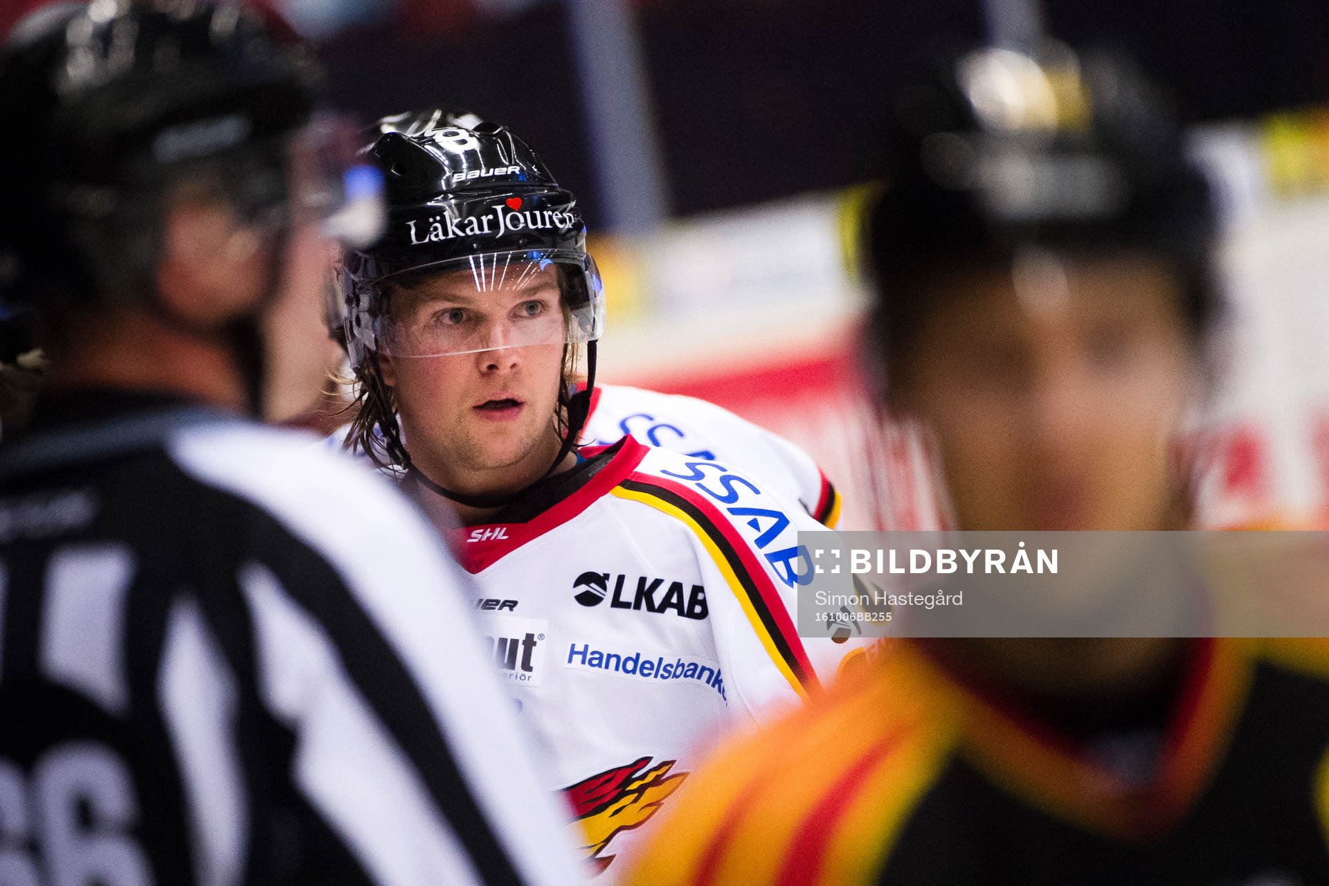 Luleås Viktor Amnér jublar